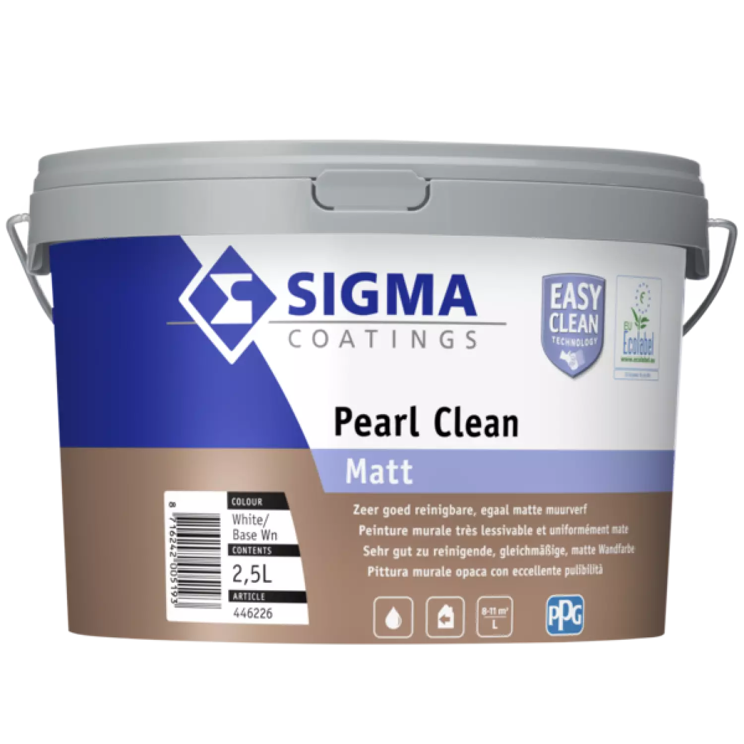 Sigma pearl clean mat - op kleur gemengd - 2,5L-image