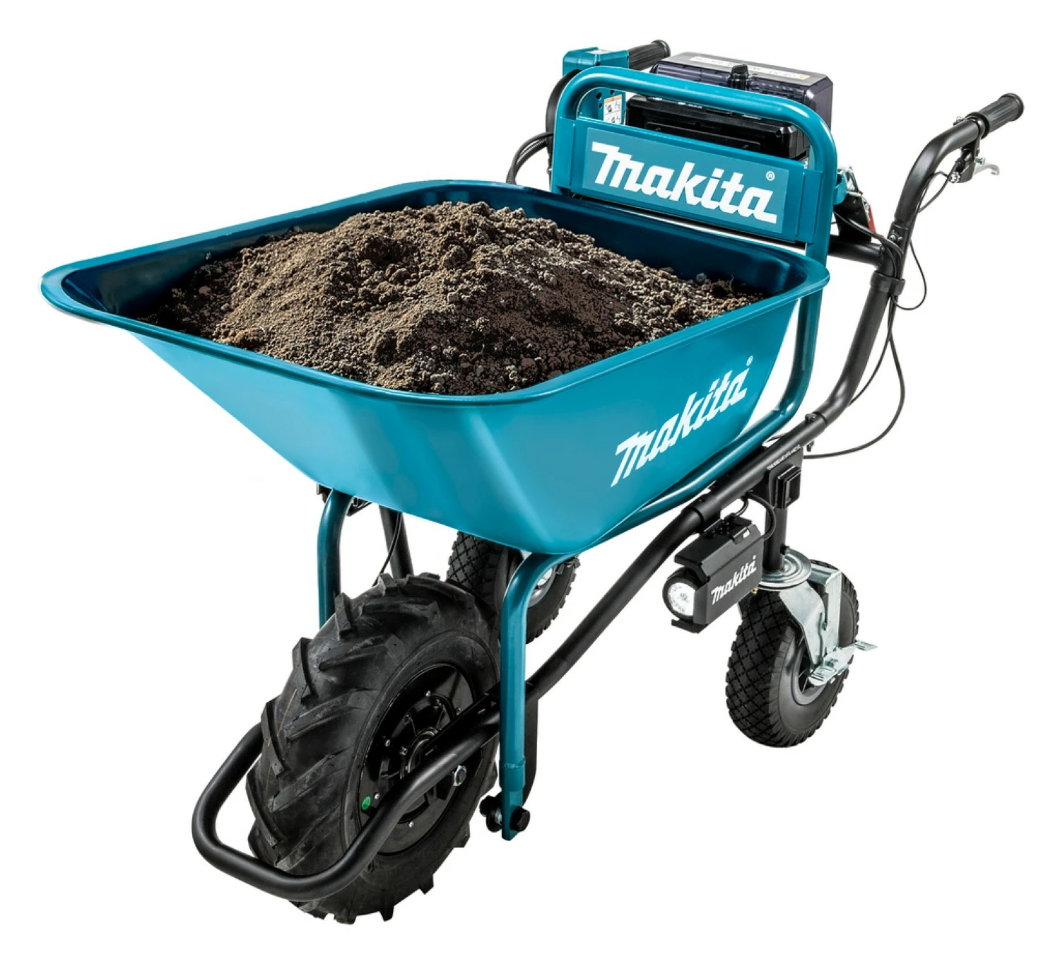 Makita DCU180ZX2 18V Li-Ion accu Kruiwagen met bak zonder tilbelasting - 130kg-image