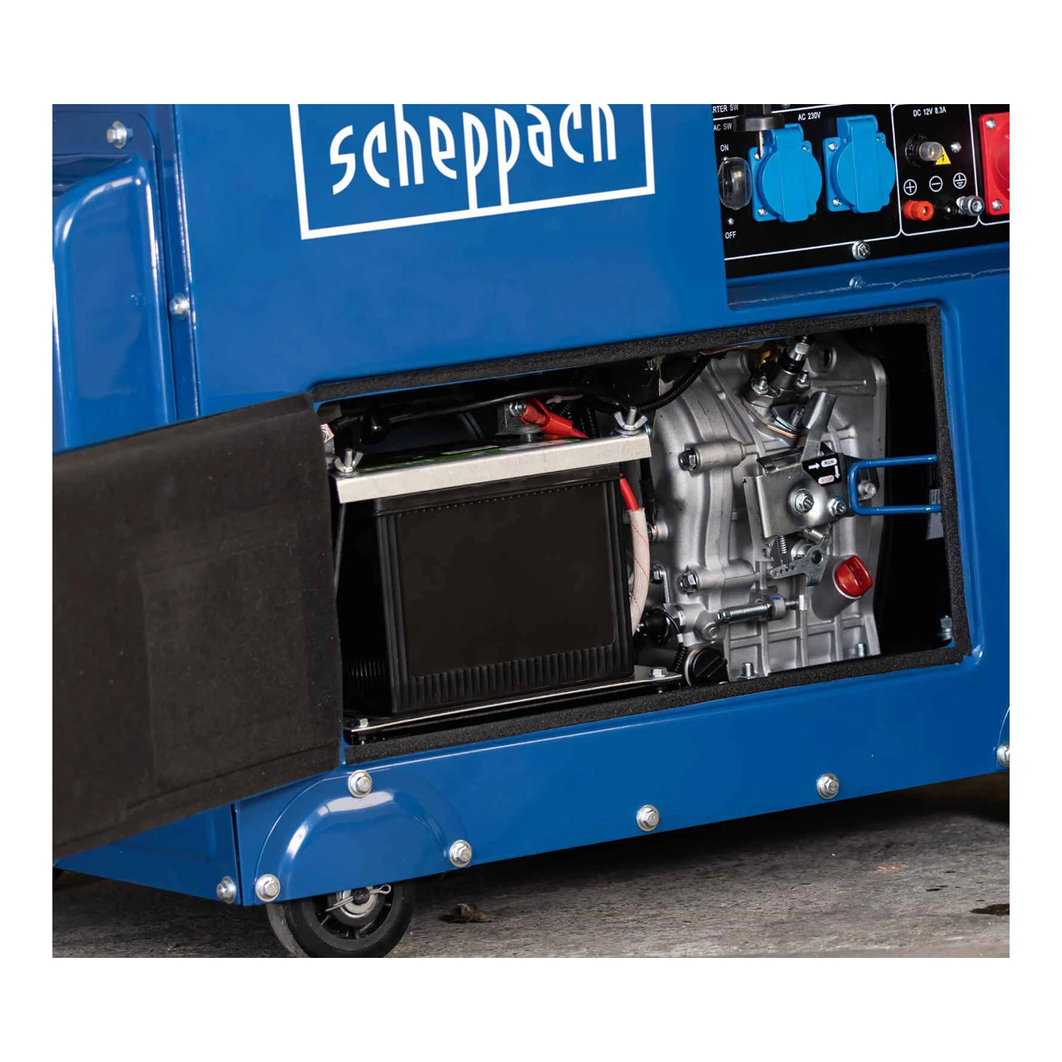 Scheppach SG5200D Générateur diesel - 5 kW-image