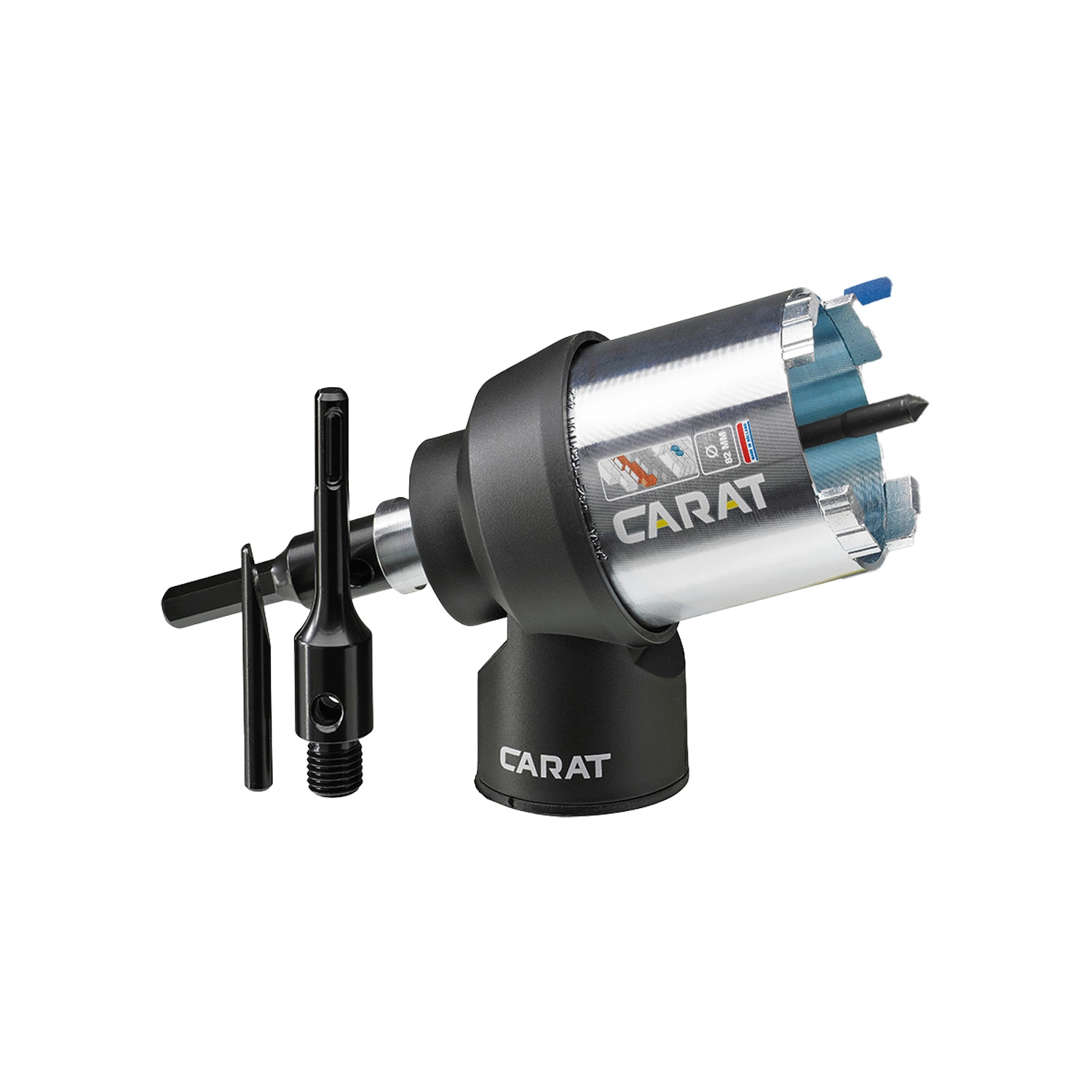 Carat DPB0390A25 Dustprotect stofzuigadapter M16 - incl. dozenboor 82 x 60mm en accessoires-image