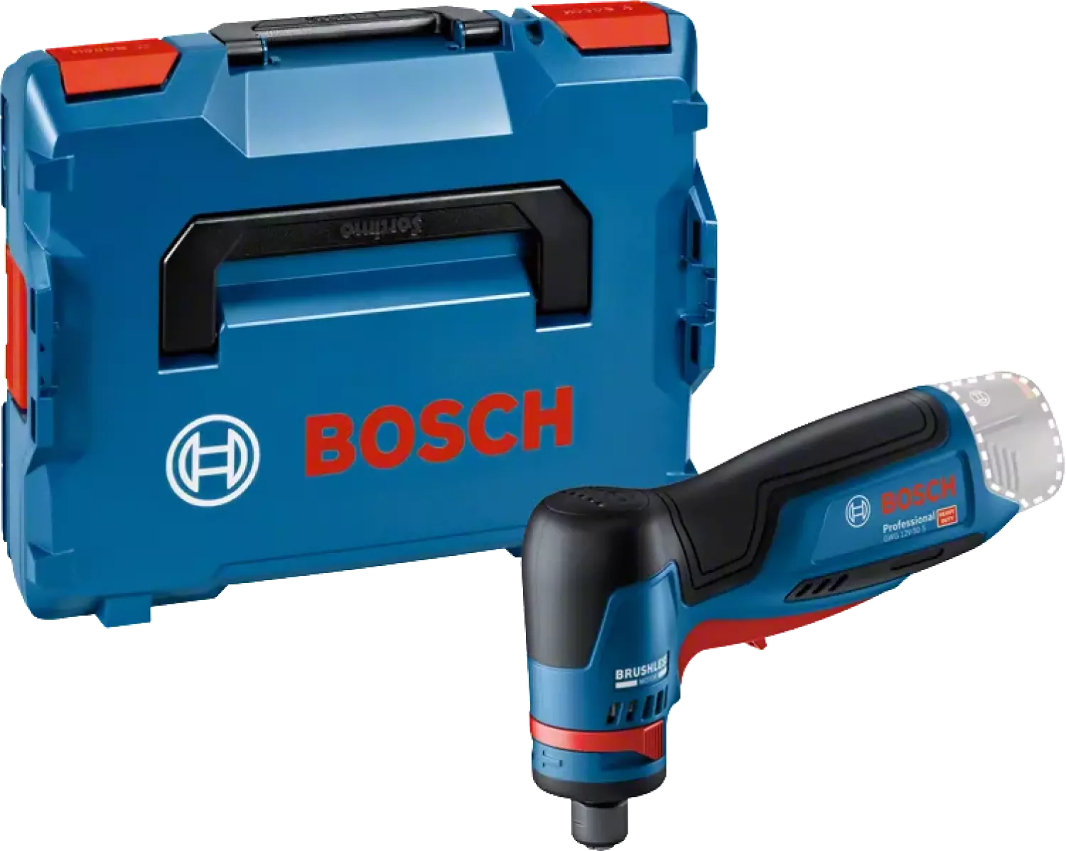 Bosch GWG 12V-50 S 12V accu rechte slijper body in L-Boxx-image