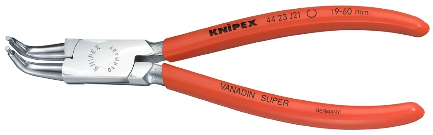 Knipex 44 23 J21 - Pince pour circlips pour circlips intérieurs d'alésage