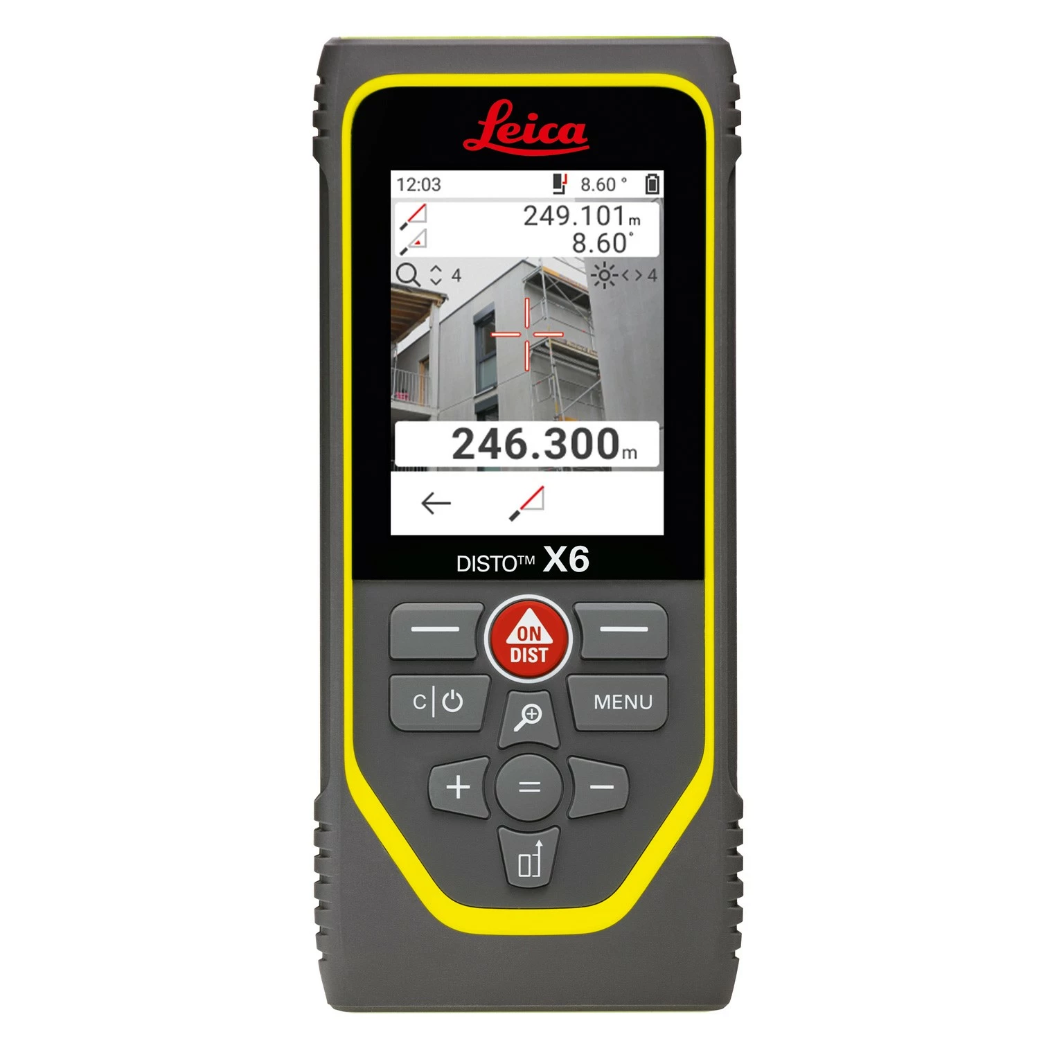 Leica Disto X6 Afstandsmeter in tas - Bluetooth - 250m - IP65-image