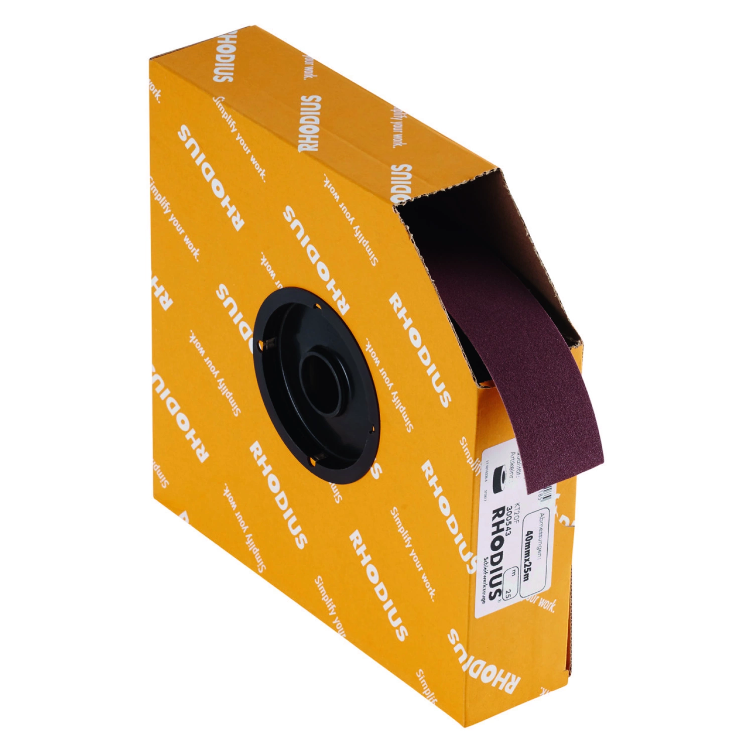 Rhodius 300543 PROline ll SPBR Schuurrol - K180 - 40mm x 25m-image