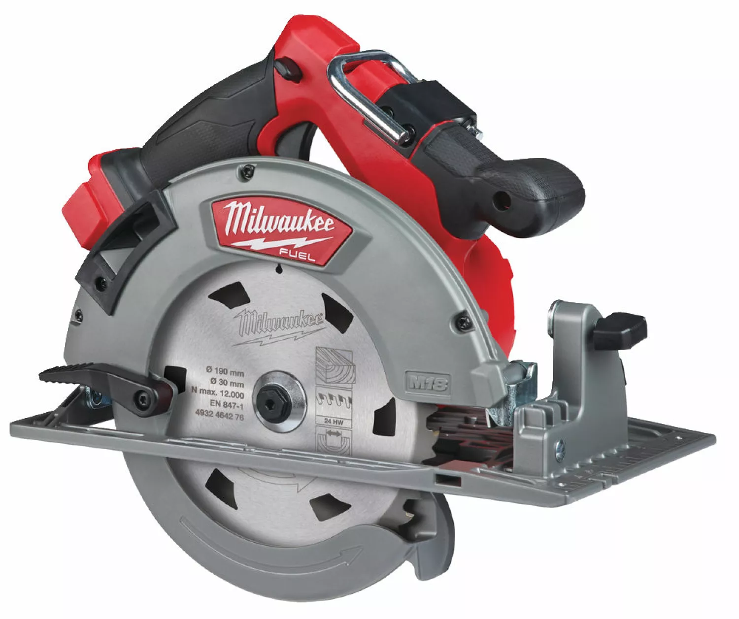 Milwaukee M18 FCS66GR3-0 18V Li-Ion corps de scie circulaire sans fil - 190x30mm-image