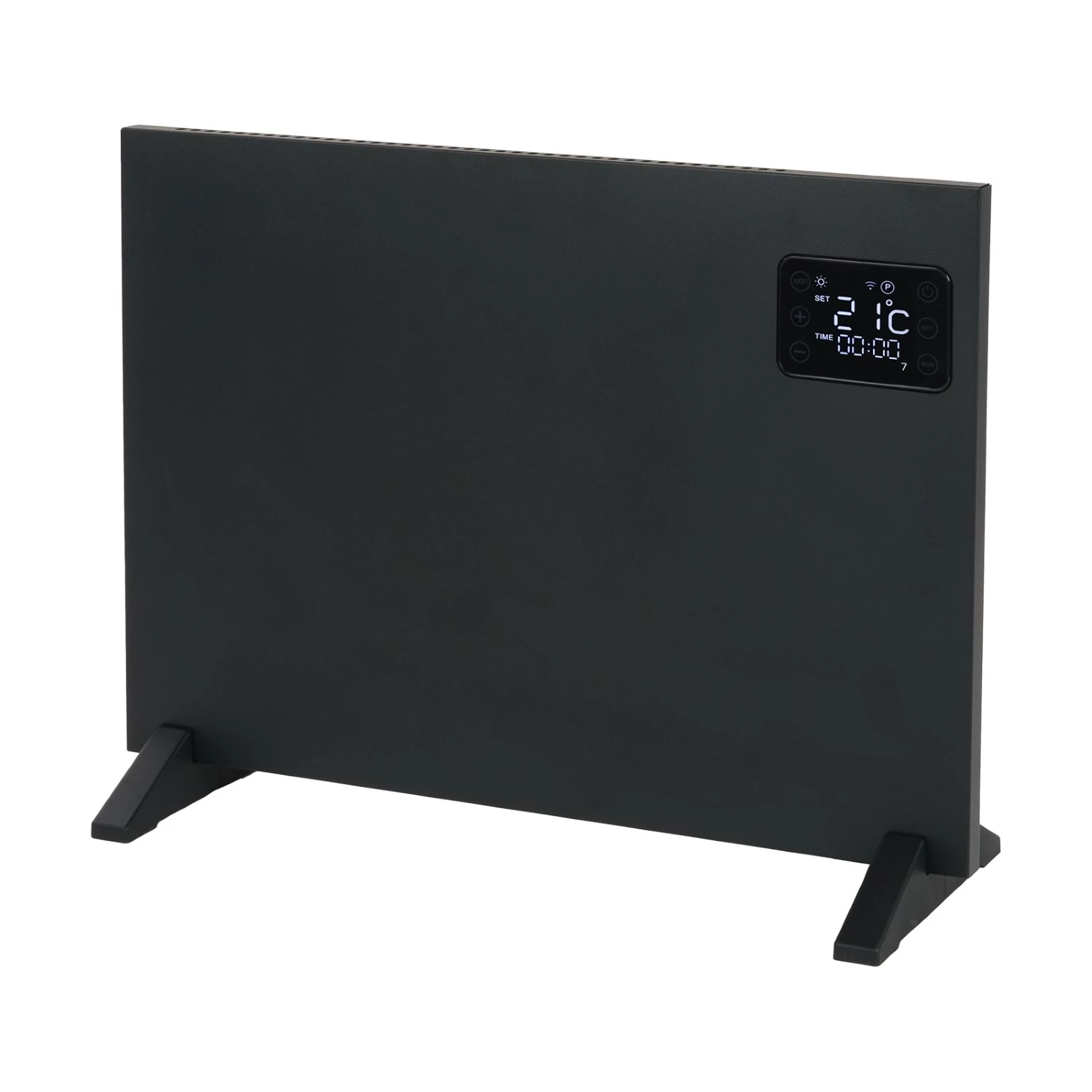 EUROM Alutherm 800XS Wifi Black Convectorkachel 800W - 32m³-image