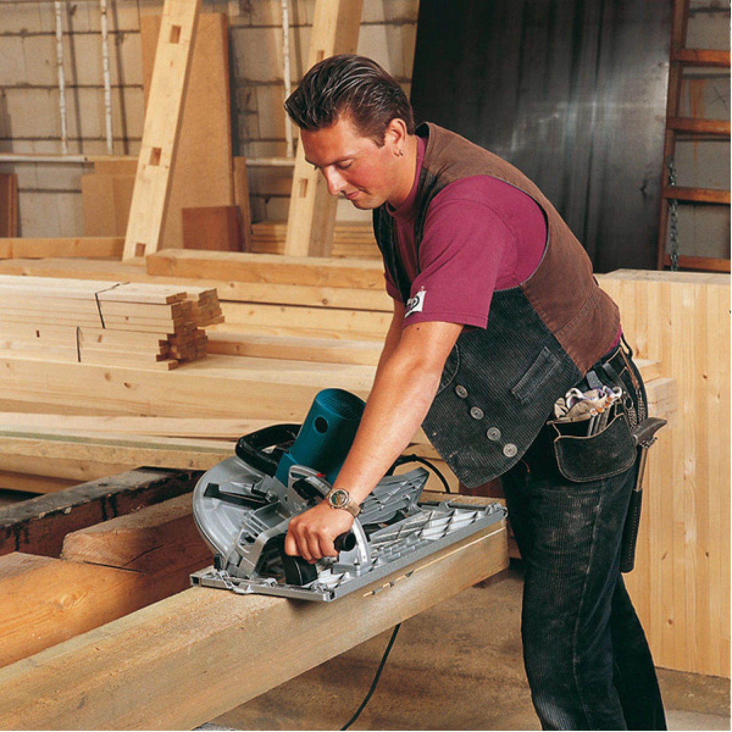 Makita 5143R Cirkelzaag - 2200W - 355mm-image