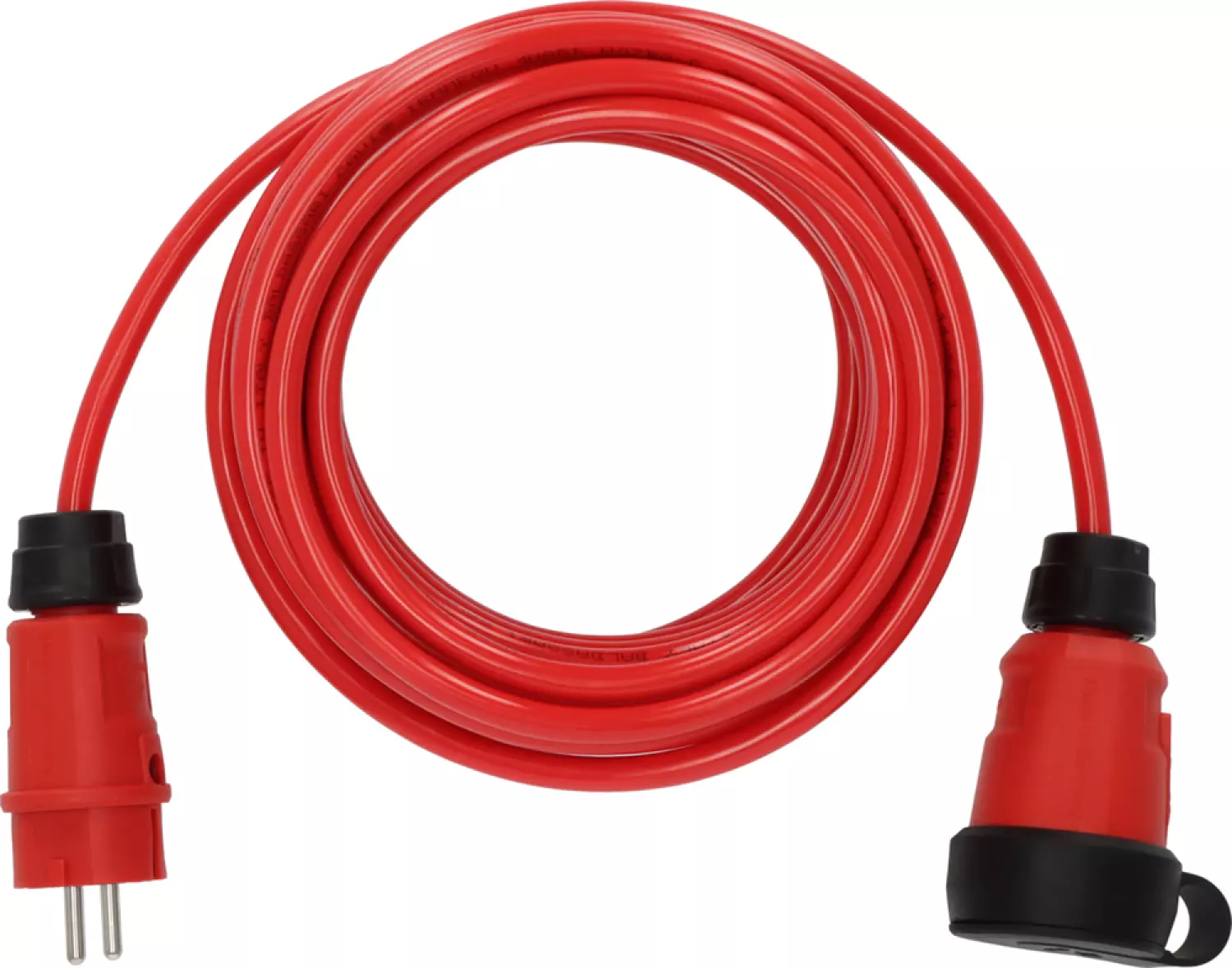 Brennenstuhl Professional VQ 1110 Verlengsnoer H07BQ-F 3G1,5 - IP44 - 10m - Rood-image