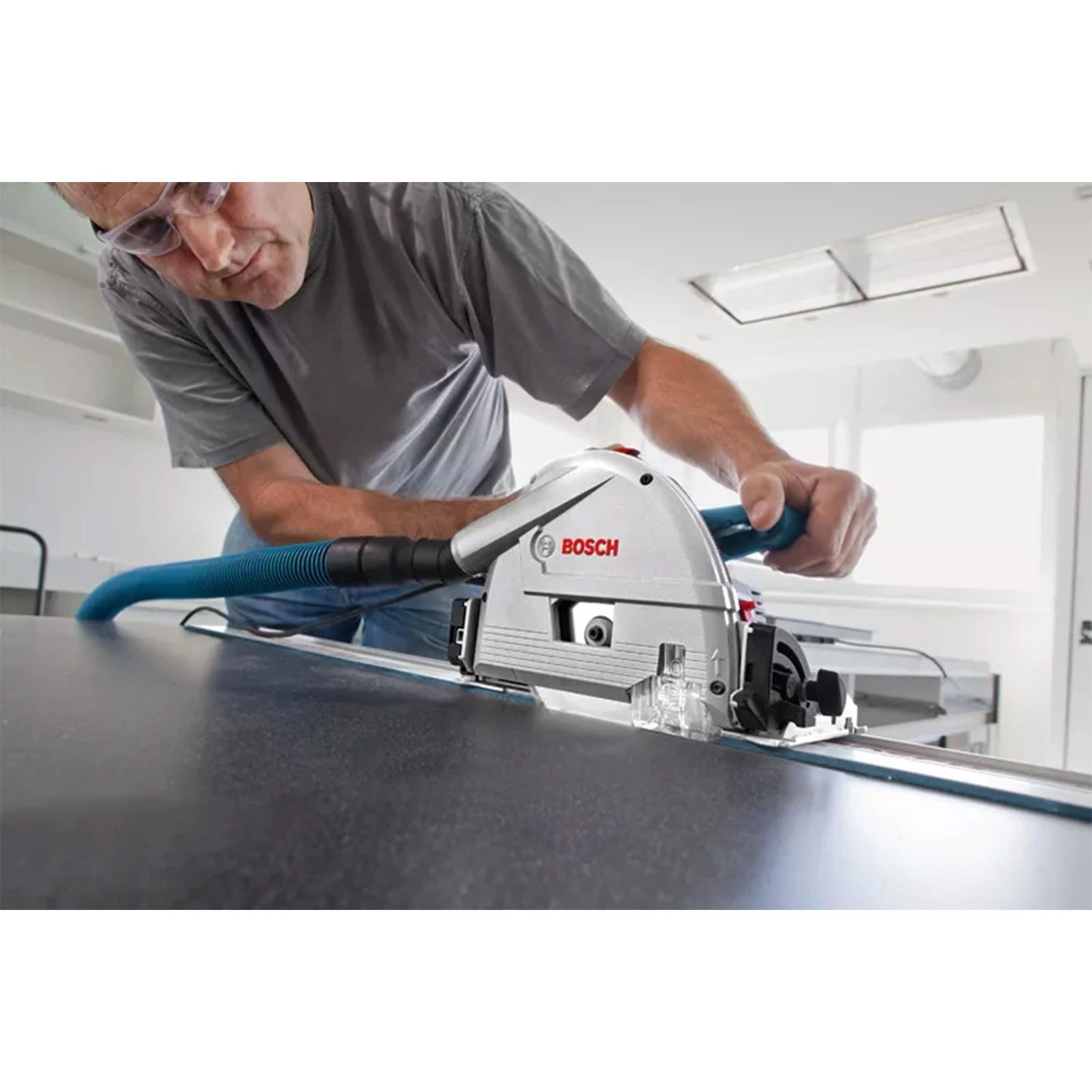 BOSCH GKT 55 GCE Machine à sciage circulaire INVAL dans L-Boxx-image