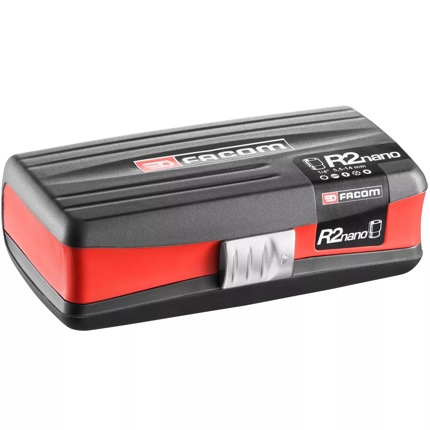 Facom R2NANOPB 38-delige Ratel- en doppenset in koffer - 1/4"