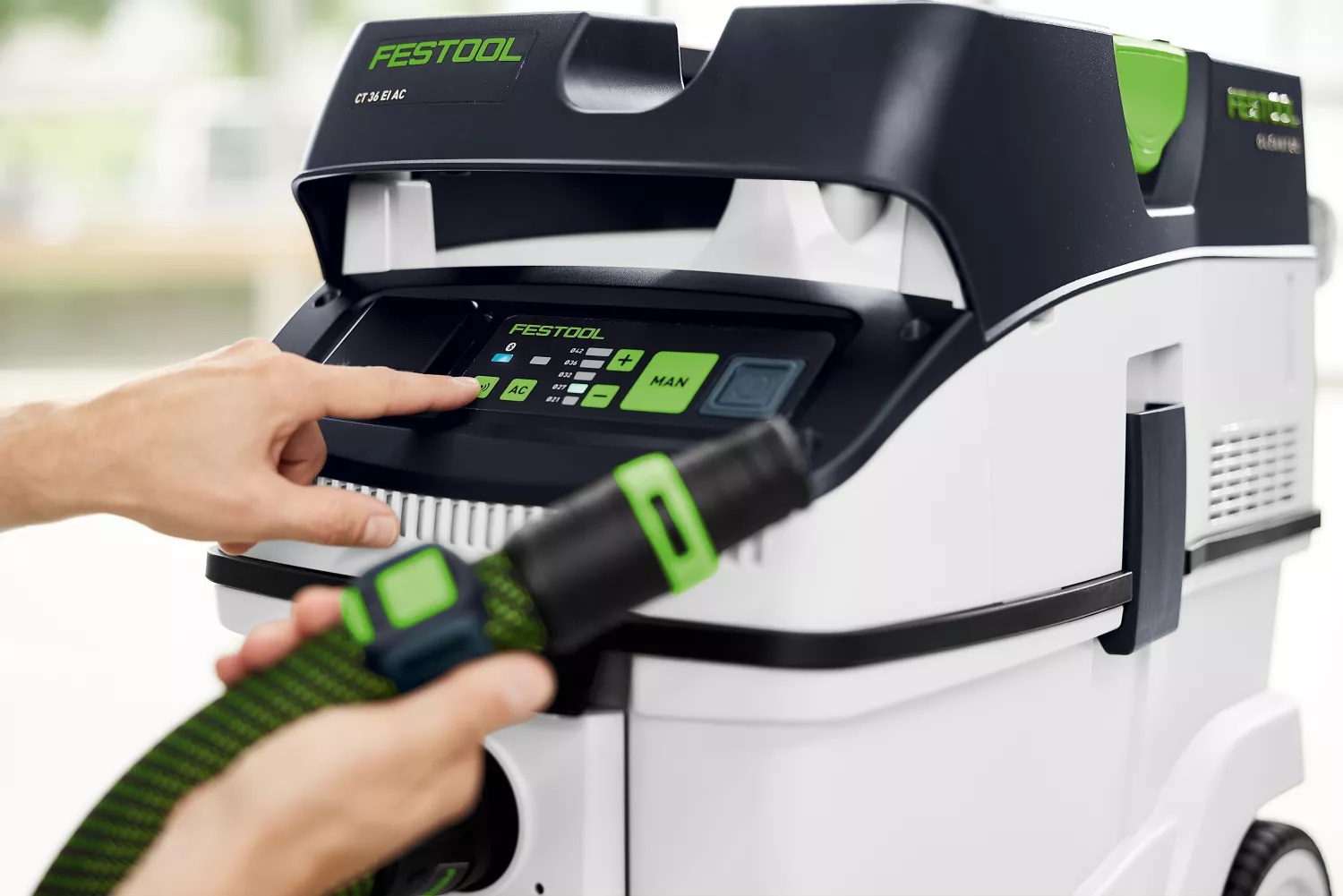 Festool CTL 36 EI AC-LHS Bouwstofzuiger - 1200W - klasse L - 36L-image