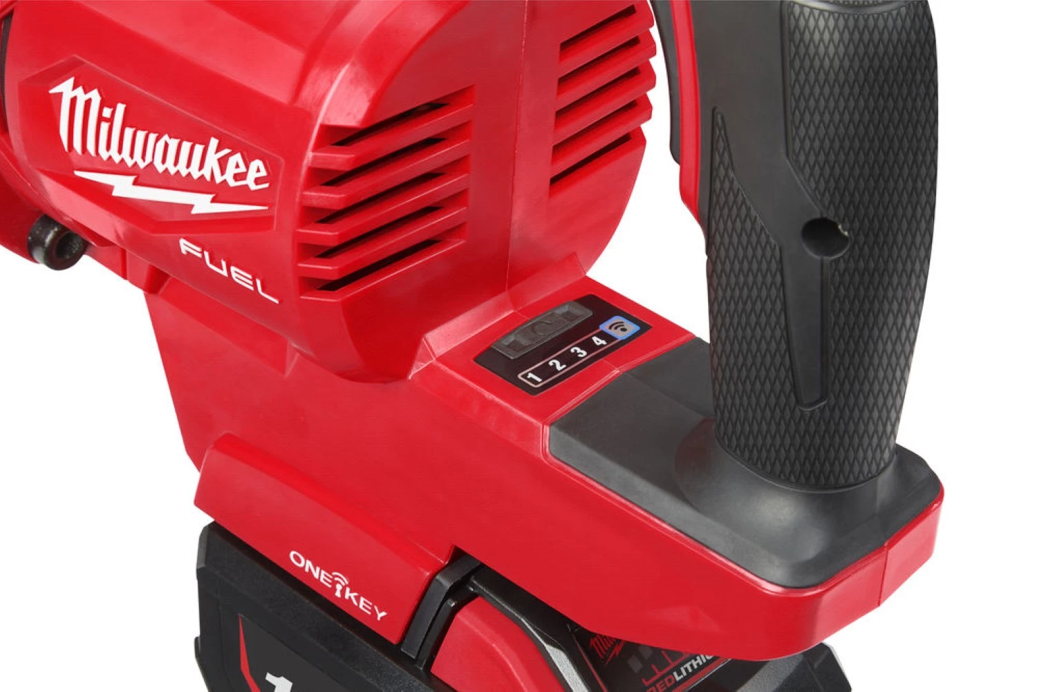 Milwaukee M18 ONEFHIWF1-802X 18 V Li-ion batterie à clé à chocs avec anneau de friction ensemble (2 batteries 8,0 Ah) - 1'' - 2400 Nm-image