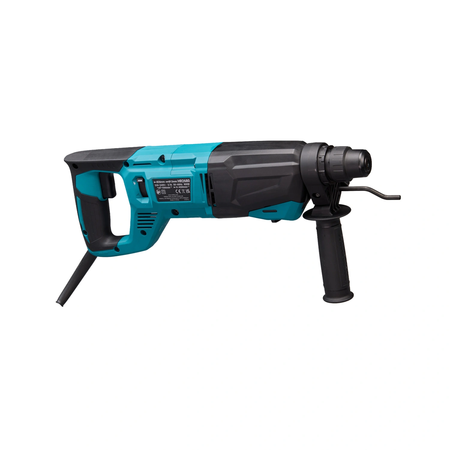 Makita HR2680 230V Li-Ion Accu SDS-plus combihamer D-greep in koffer - 800W - 3,0J