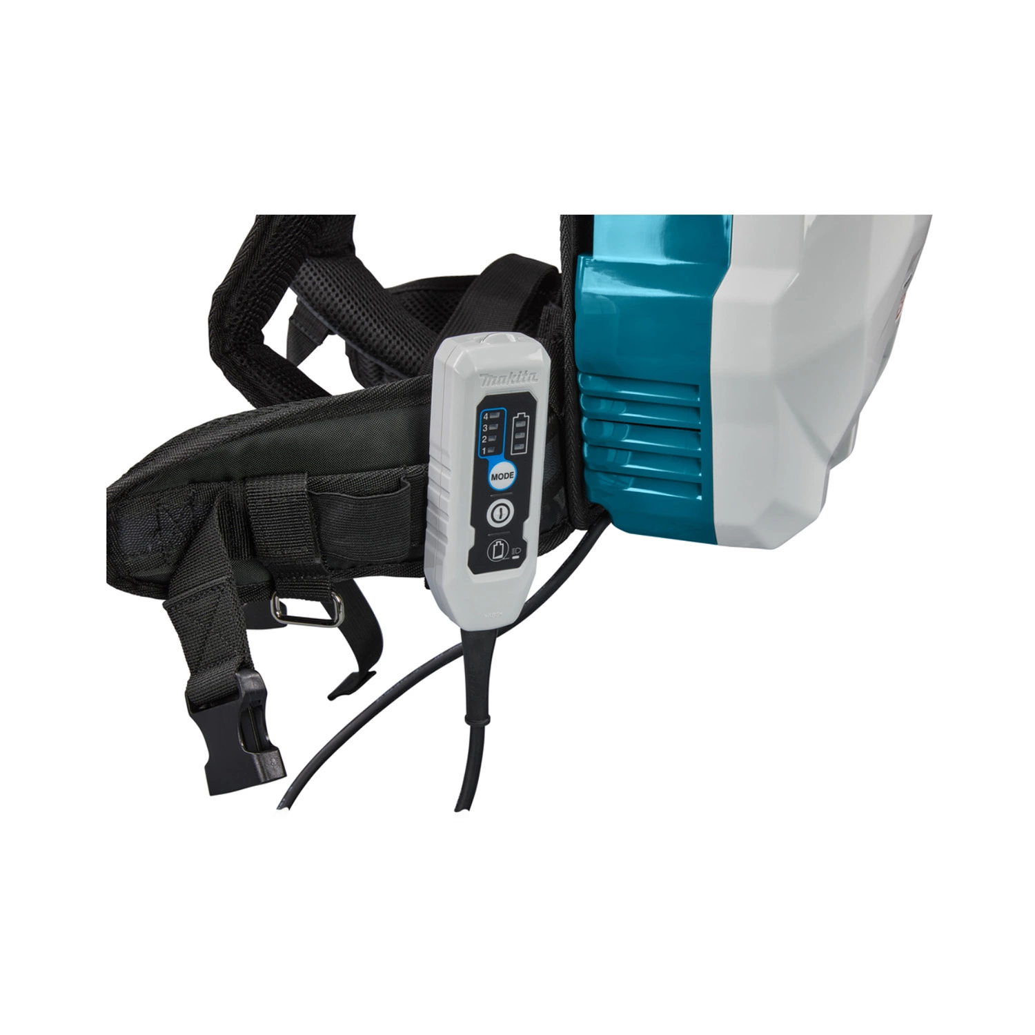Makita VC008GU201 Corps d'aspirateur dorsal à batterie XGT 40V Max (2 batteries de 4,0 Ah)-image
