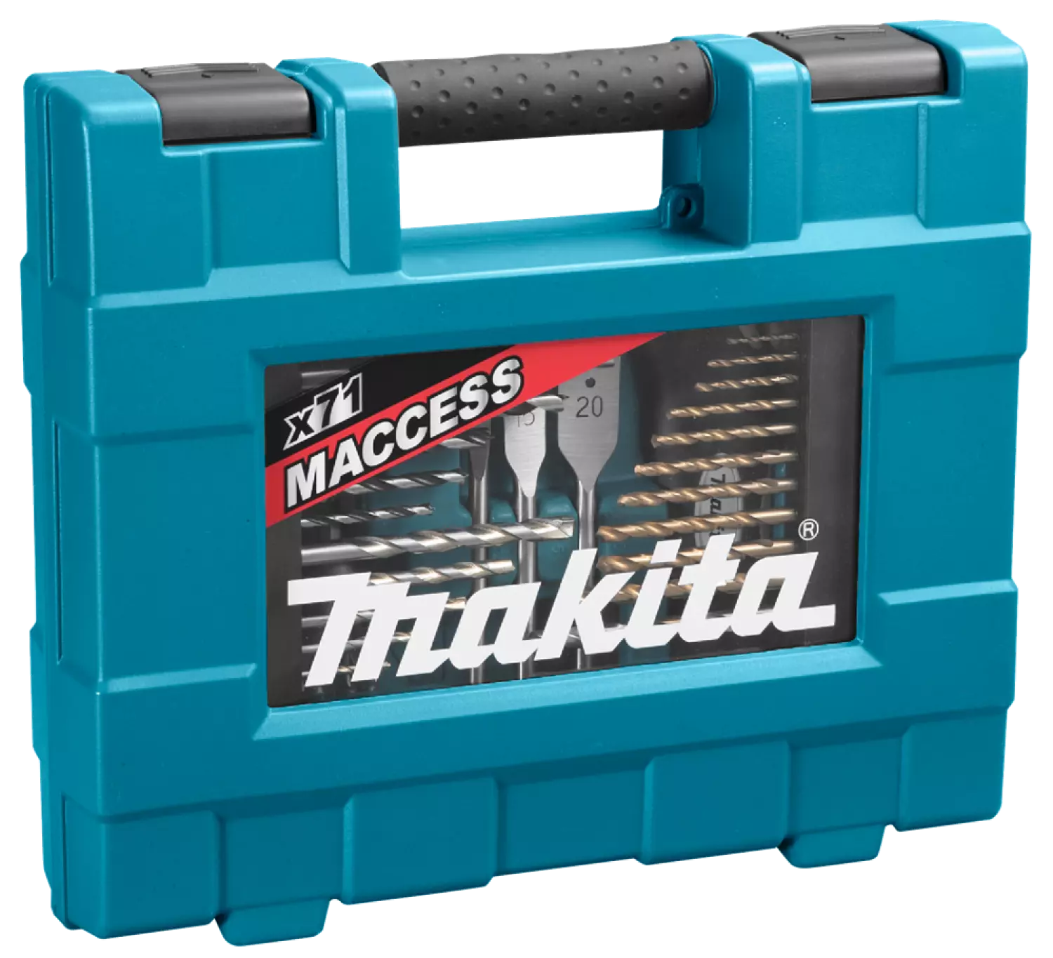 Makita D-33691 jeu de d'accessoires 71-pièces dans coffret-image