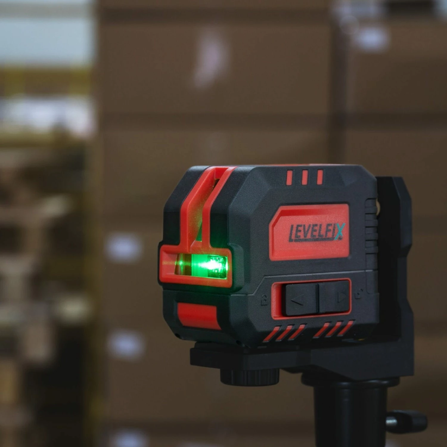 Levelfix CL120G Laser en croix Set incl. trépied dans sac - vert - 40m - 2 lignes - IP54-image
