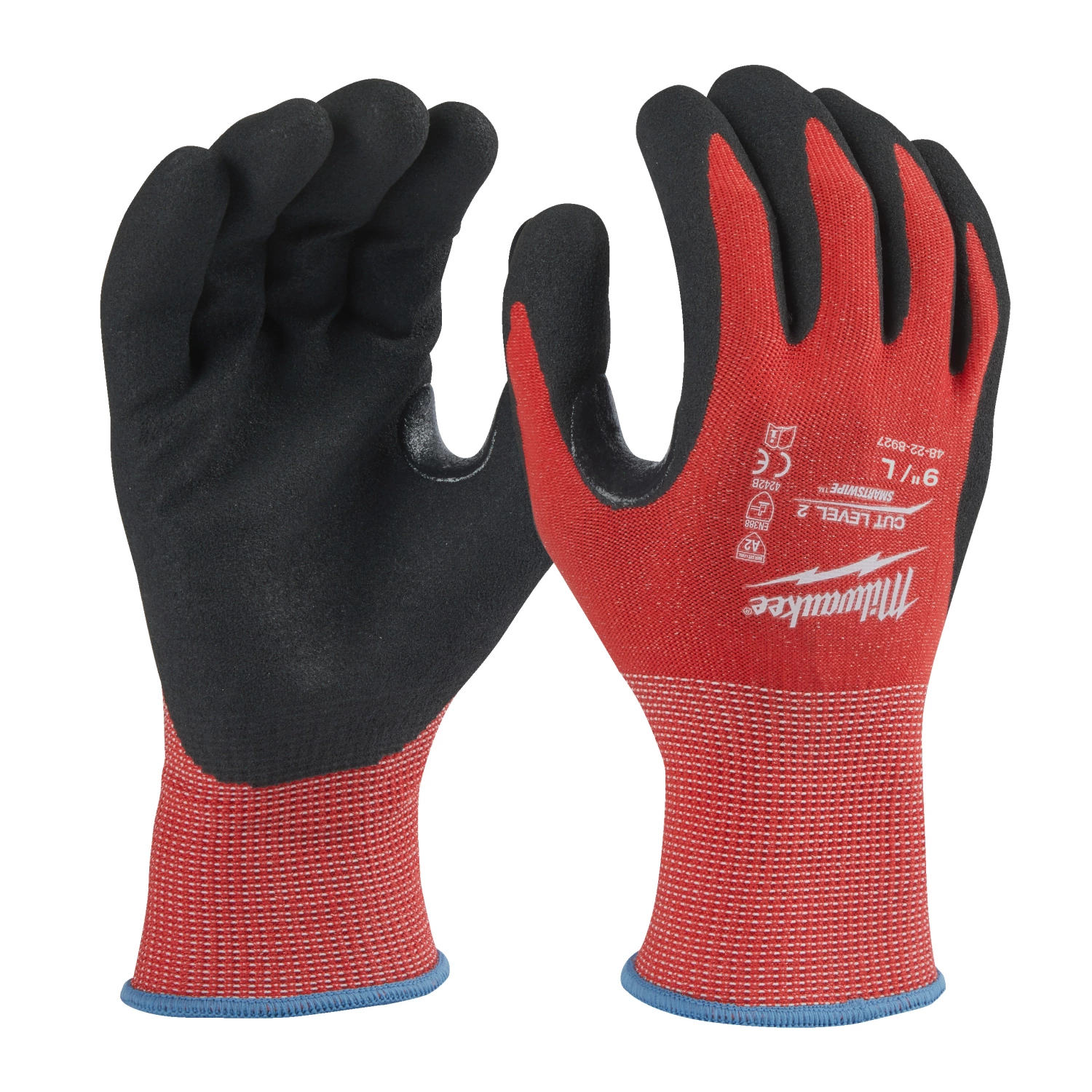 Milwaukee Gants de travail trempés - classe de résistance aux coupures 2/B - 9/L-image