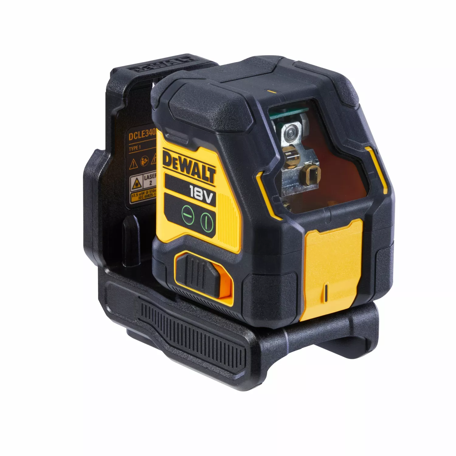 DeWALT DCLE34021N 18V Laser en croix - Vert - 2x 55m - 2 lignes - IP54-image