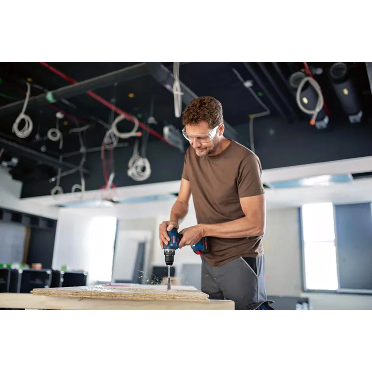 BOSCH GSR 18V -55 Visseuse sans fil - 18V Li-ion - 55 Nm - brushless - Machine seule-image