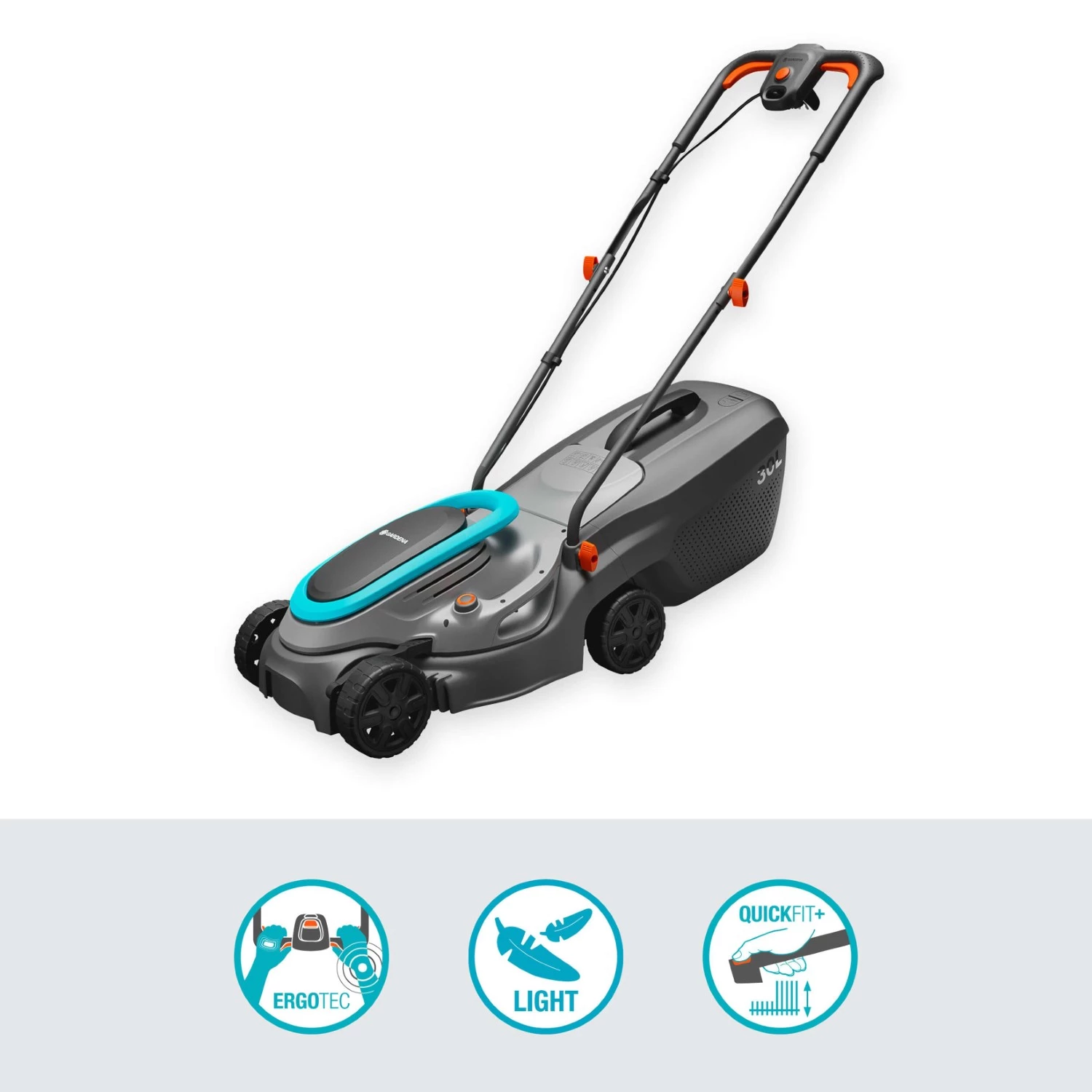 Gardena PowerMax 32/1200 G2 Tondeuse à gazon - 1200W - 32cm-image