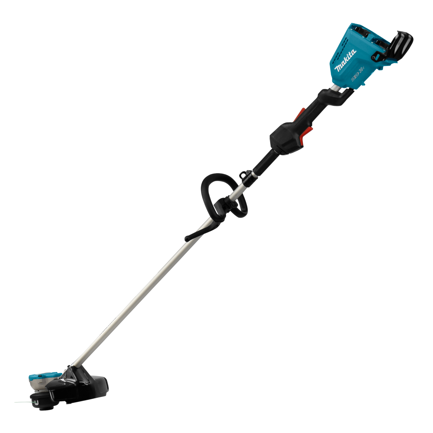 Makita DUR368LPT2 2x18V Li-Ion accu bosmaaier set (2x 5,0Ah) - D-Greep - 350mm - koolborstelloos-image