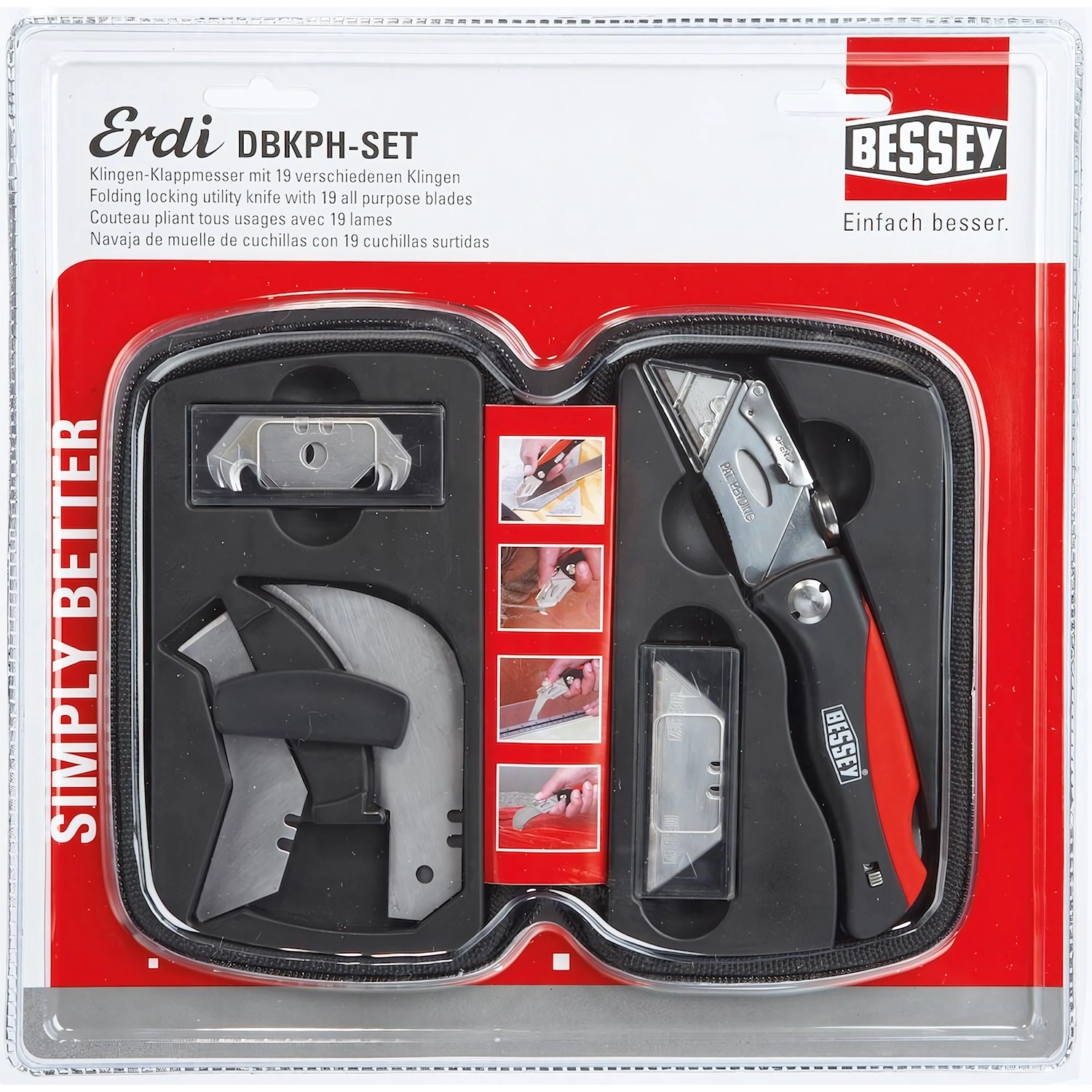 Bessey DBKPH-SET 20-delige Messenset in etui-image