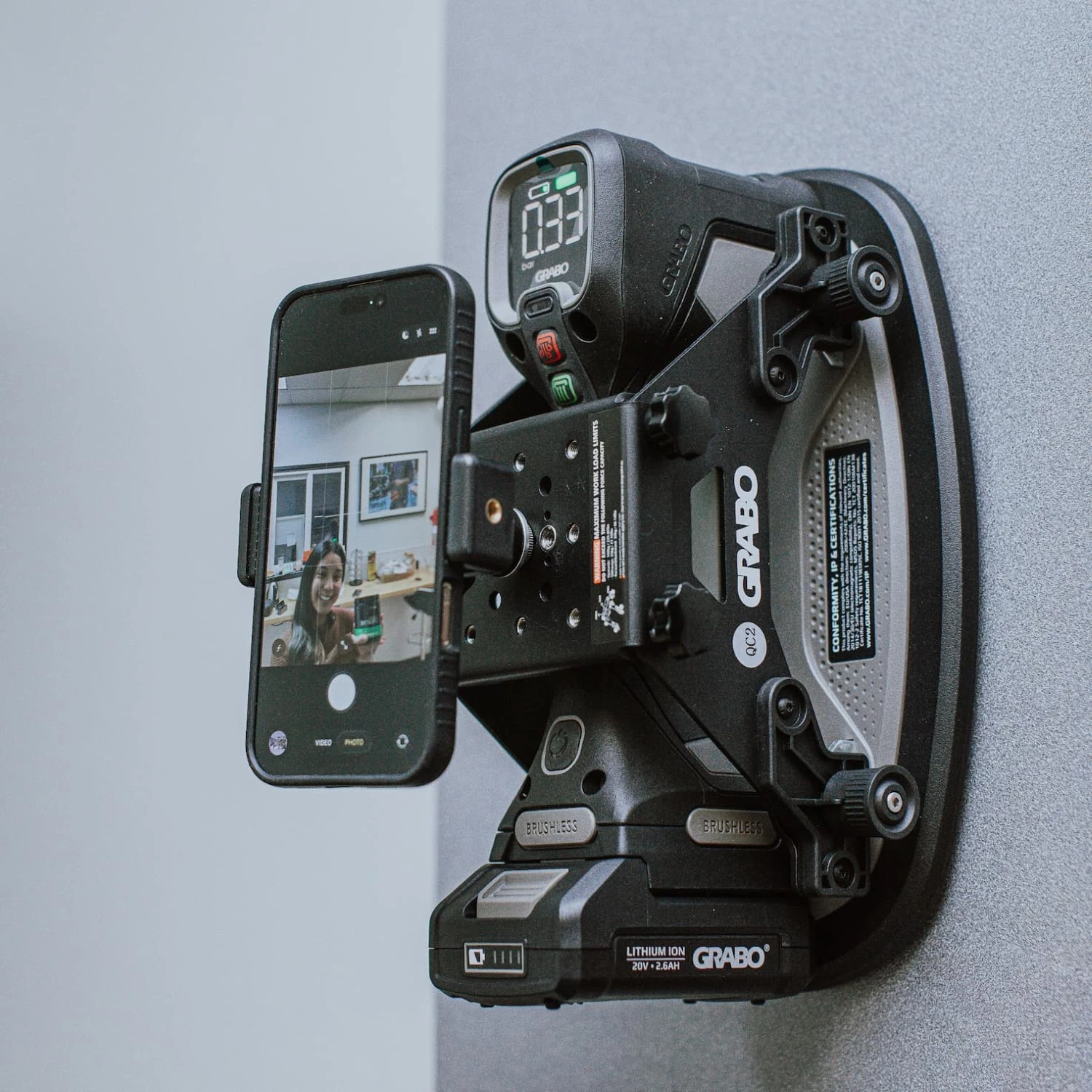 Grabo 11064 Plaque de fixation pour Plus / Pro / Pro Brushless - 100 kg-image