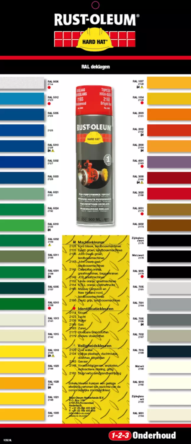 Rust-Oleum Hard Hat Topcoat Spray - kiezelgrijs- 0,5L-image