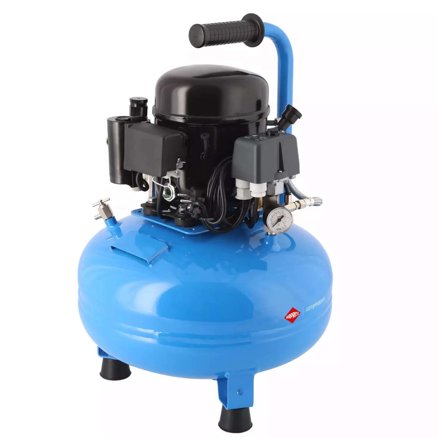 Airpress L 50-24 stille Compressor - 8 bar - 32 l/min - 24L-image
