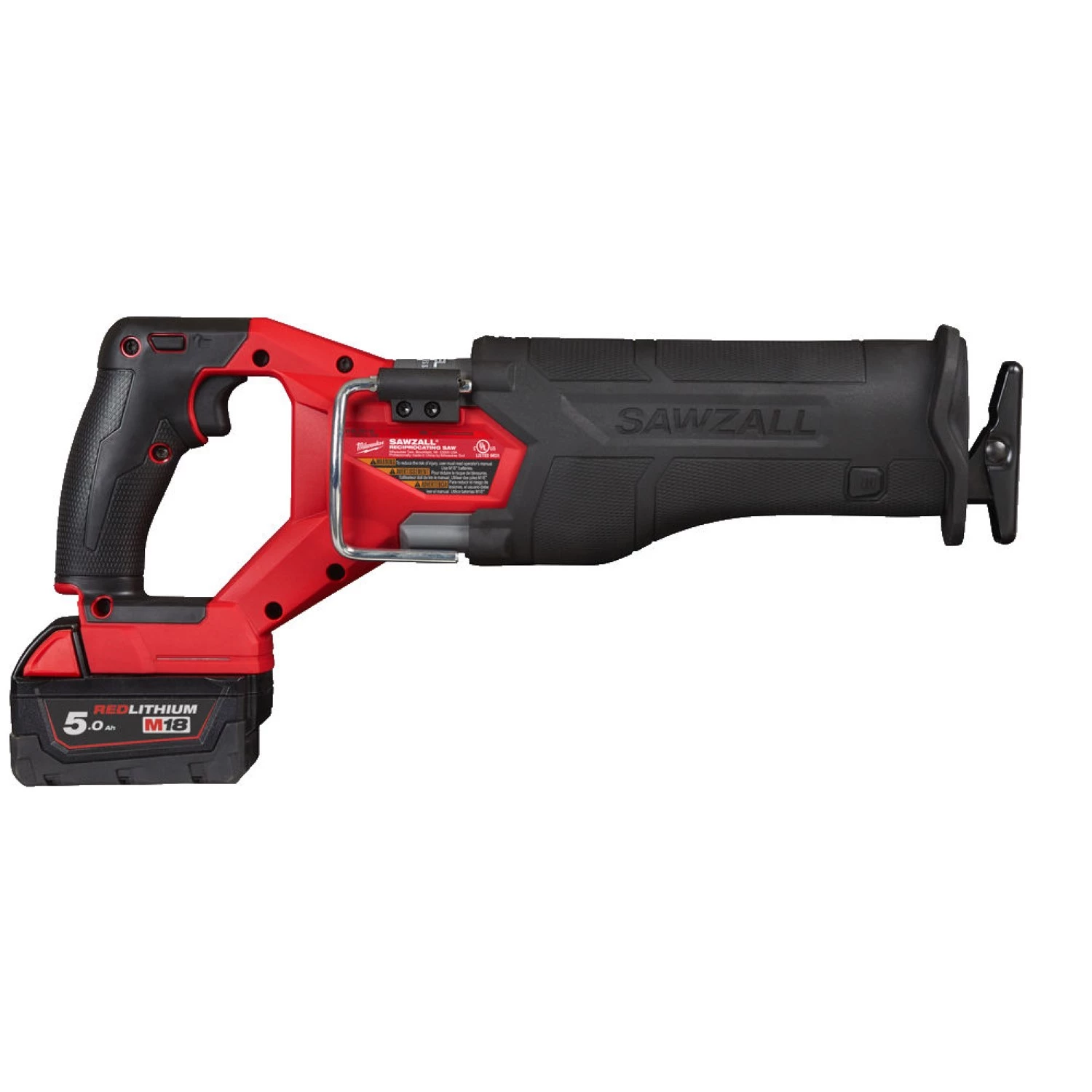 Milwaukee M18 FSZ-502X 18 V Li-ion batterie scie sabre ensemble (2x 5,0 Ah batterie) dans HD Box - sans charbon - changement rapide-image