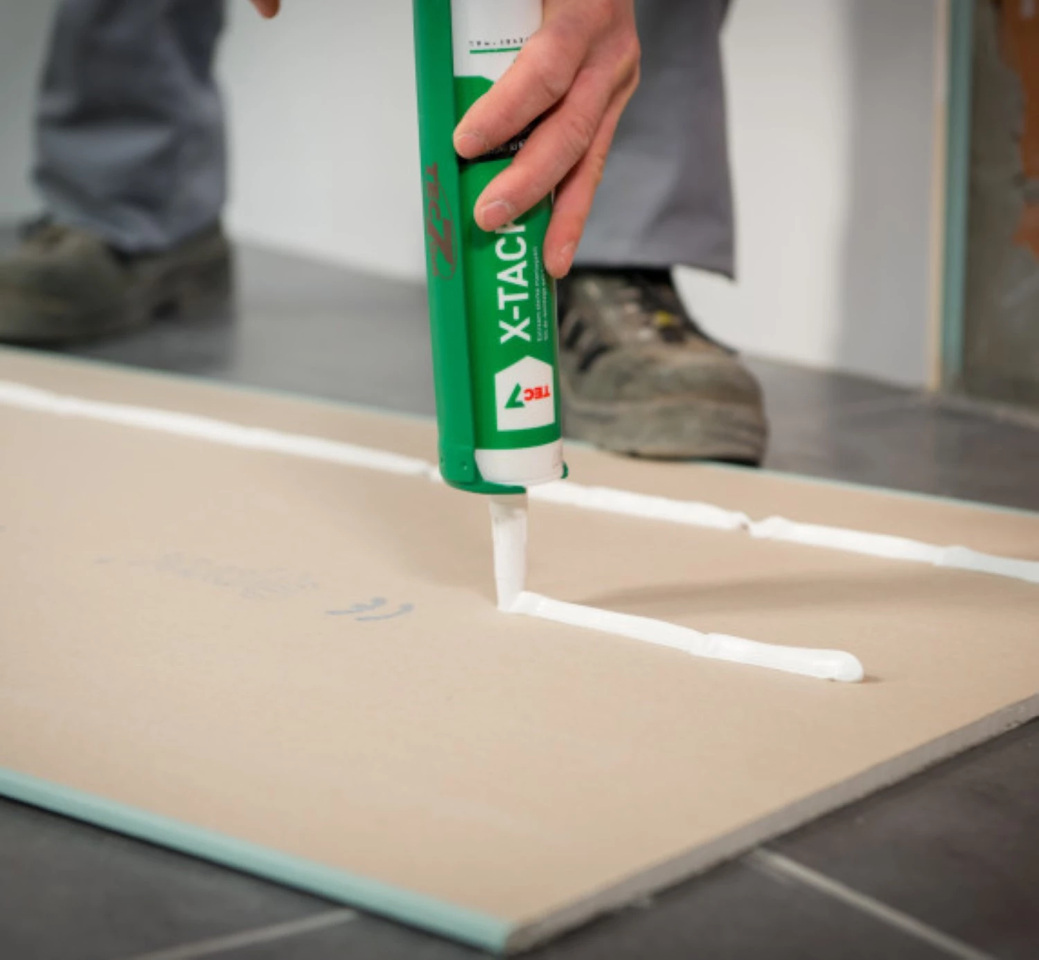 Kit de montage TEC7 X-Tack - noir - tube - 290 ml (12 pièces)-image