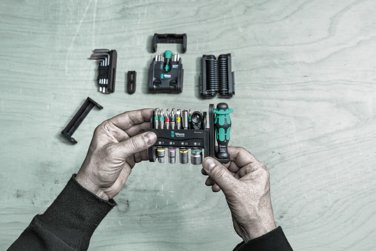 Wera 05049000001 Tool-Check Modular 1 Jeu d'outils dans Tool-Check - 21 pièces-image