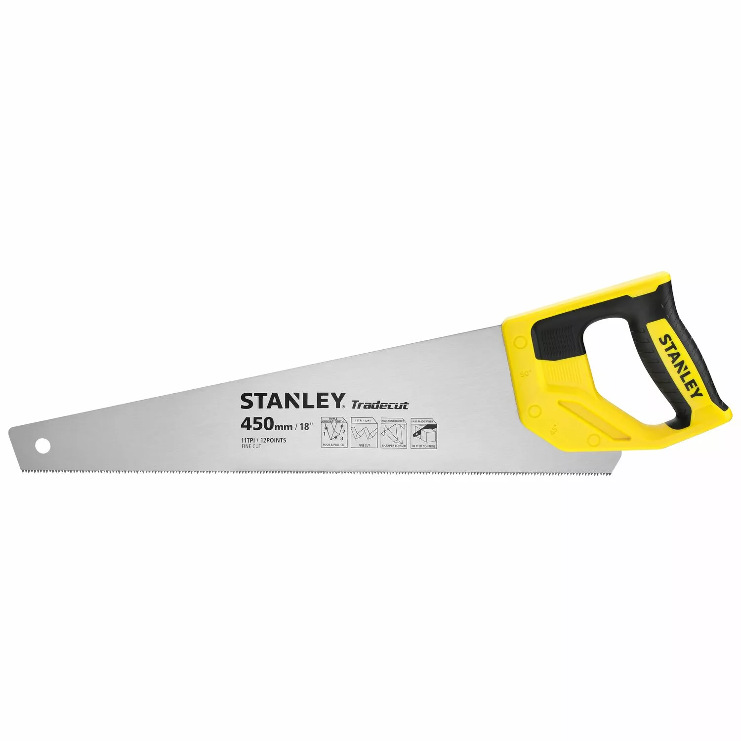 Stanley STHT20355-1 Houtzaag Tradecut Fijn - 450mm - 11 TPI-image