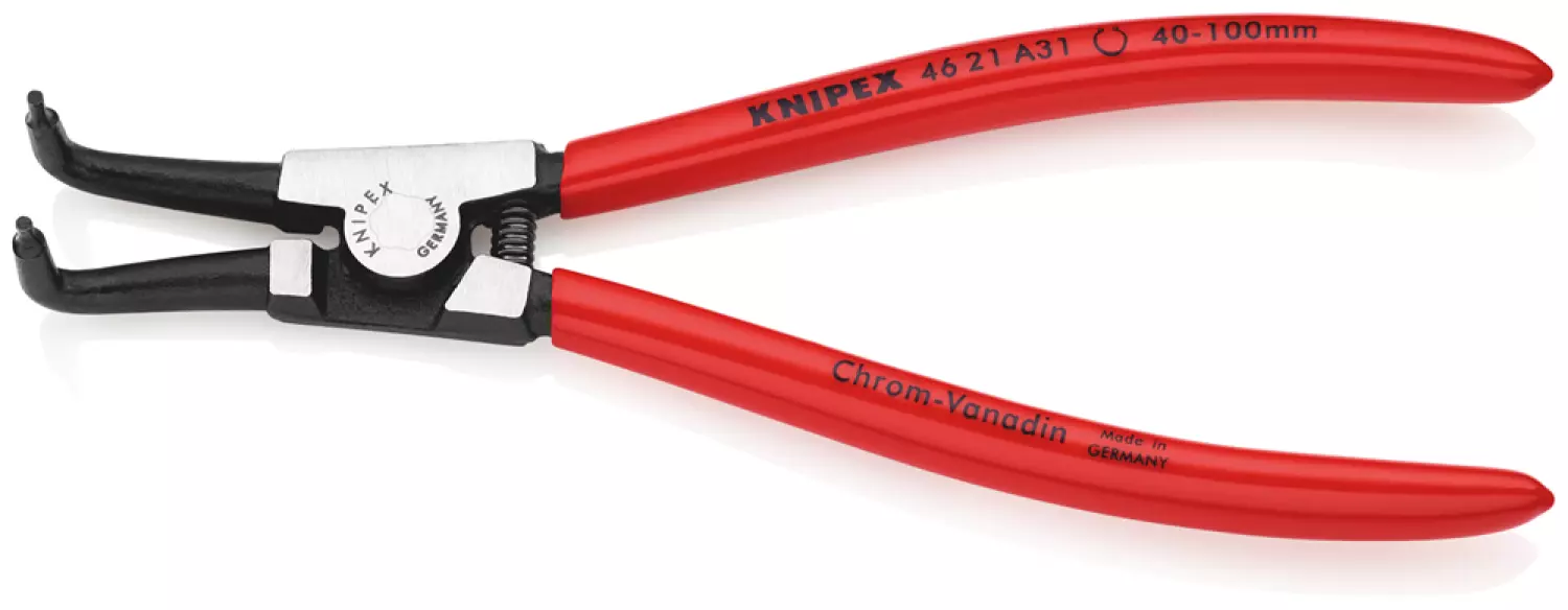 Knipex 46 21 A31 - Pince pour circlips pour circlips extérieurs d'arbre-image