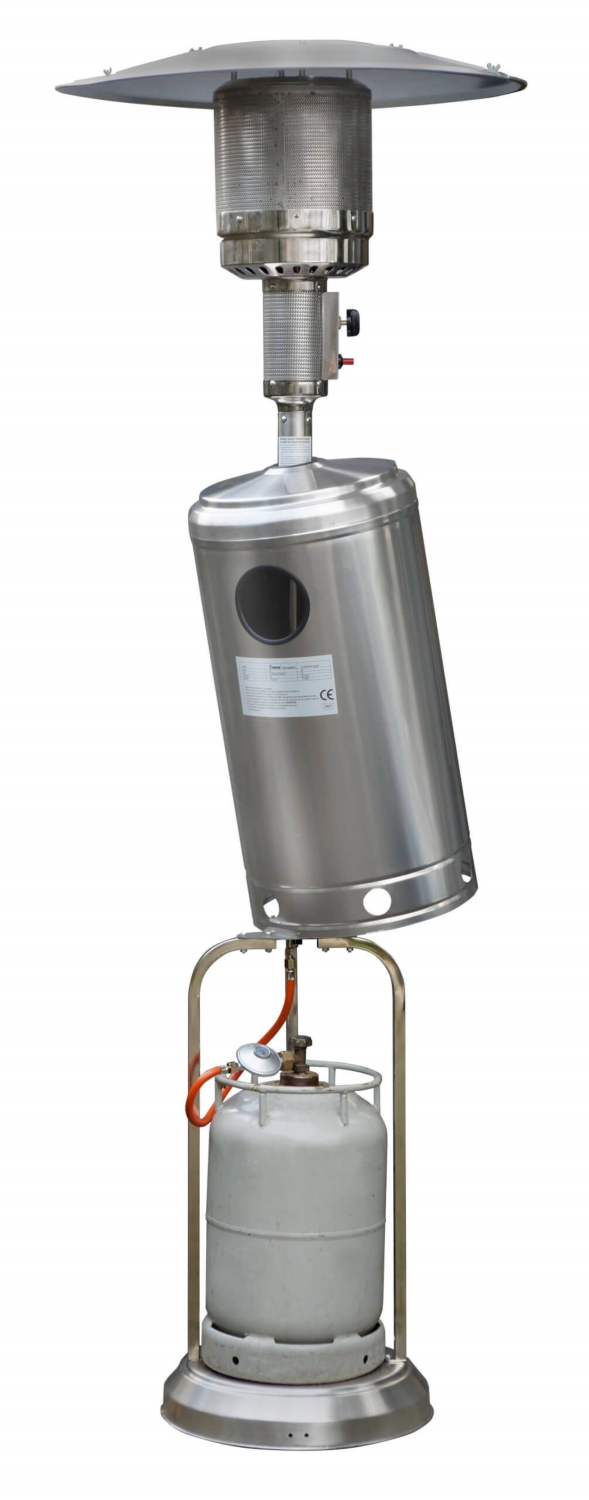 EUROM THG 14000 RVS BE Staande gas terrasverwarmer - 14000W-image