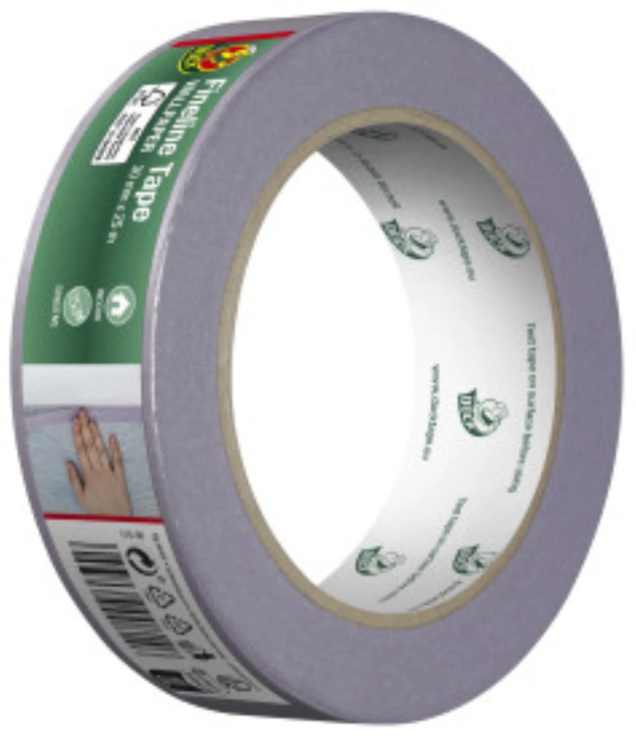 Duck Tape 115-00 Ruban Fineline pour papier peint - Lilas - 30 mm x 25 m