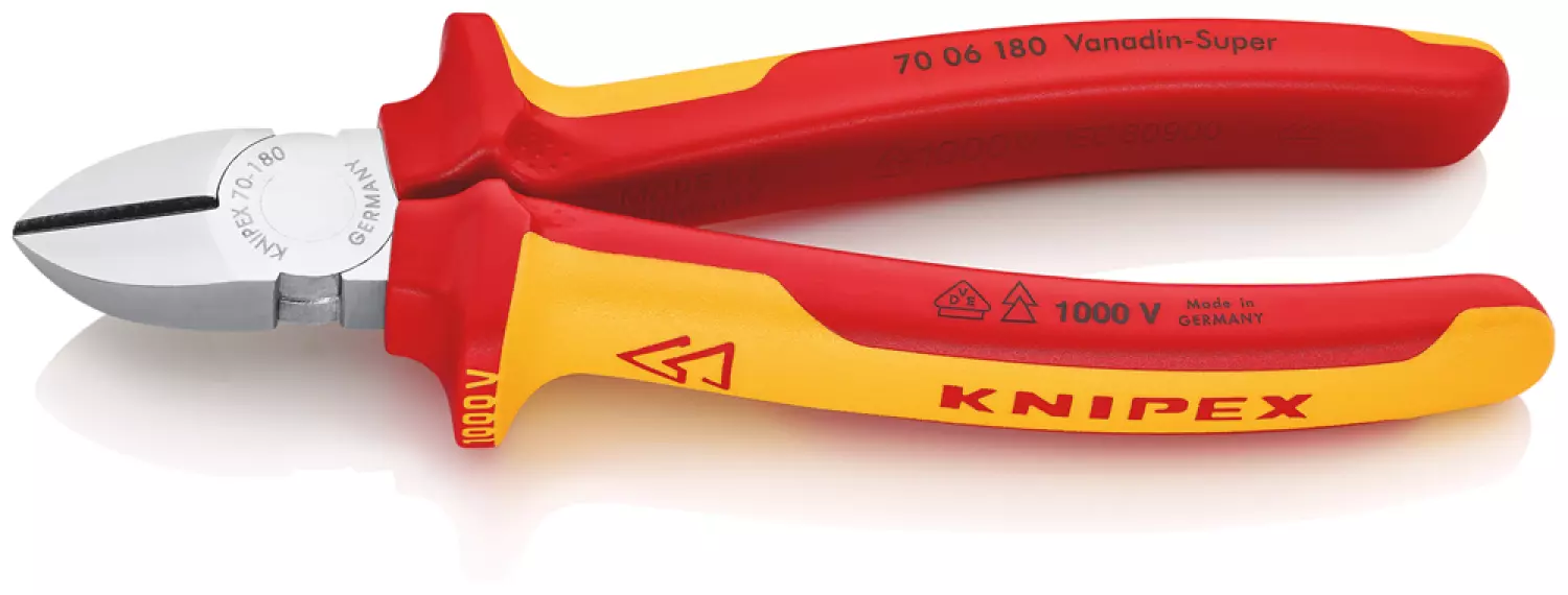 Knipex 7006180 Zijsnijtang VDE - 180mm-image