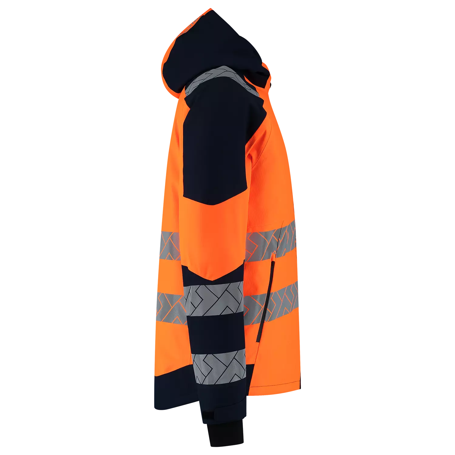 Tricorp 406107 Winterjas Ripstop High Vis Redefined - FluororangeInk - 3XL-image