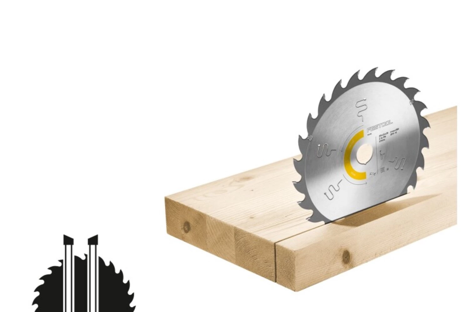 Festool 575974 HW 254x2,4x30 PW24 Cirkelzaagblad - Hout - 254mm-image