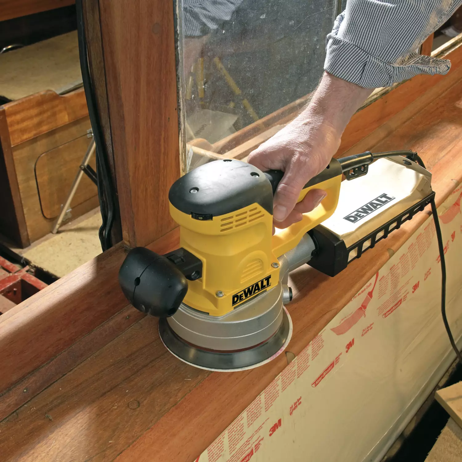 DeWALT DT3125 Disque de ponçage - K120 - 150 mm (10e)-image