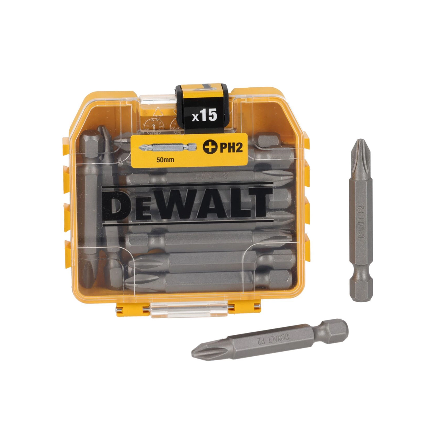 DeWALT DT70912-QZ Embouts de vissage Flextorq PH2 - 15 pièces