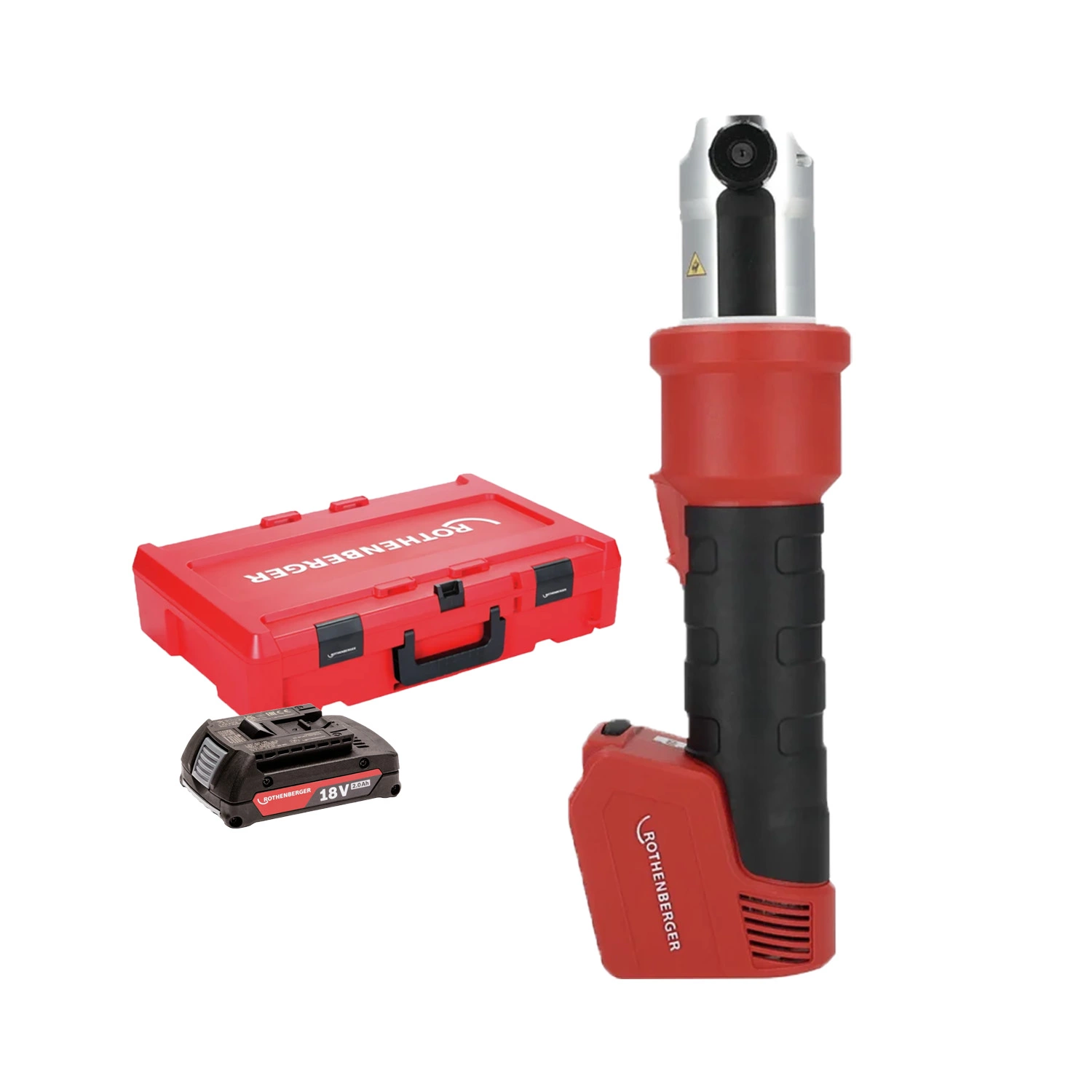 Rothenberger 1000005042 Romax Nano 18V accu perstang basisset ( 1x 2.0Ah accu + lader) in koffer - CAS-image