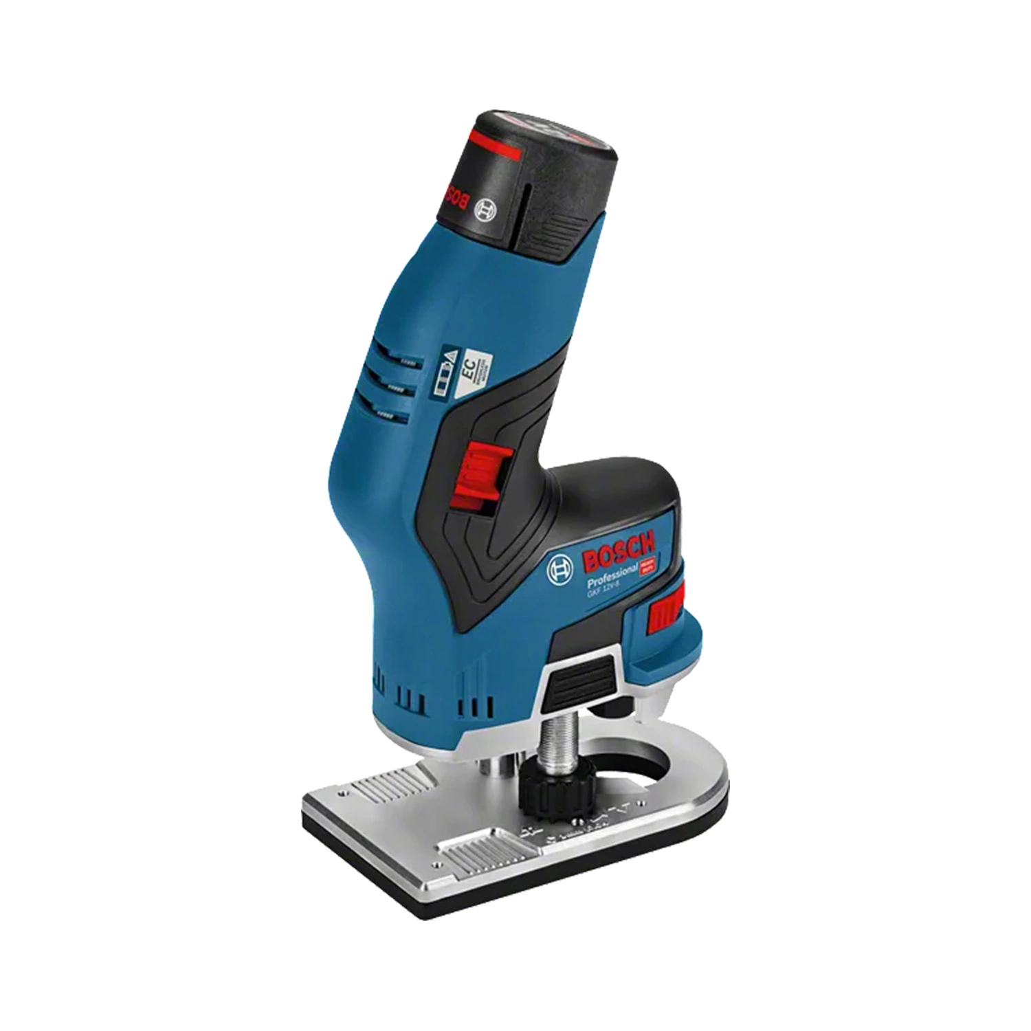 Bosch 06016B0001 - Affleureuse sans fil GKF 12V-8 C&G (machine seule)-image