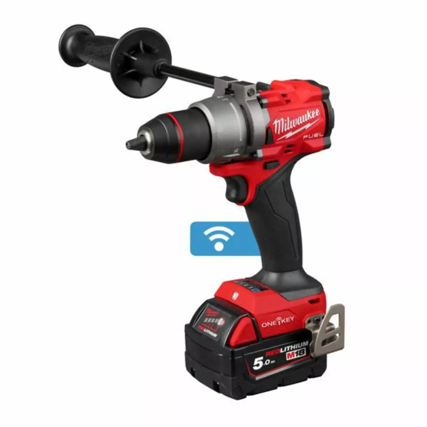 Milwaukee M18 ONEDD3-502X 18V Li-ion Visseuse sans fil (2x batterie 5Ah) en HD Box - 158Nm-image