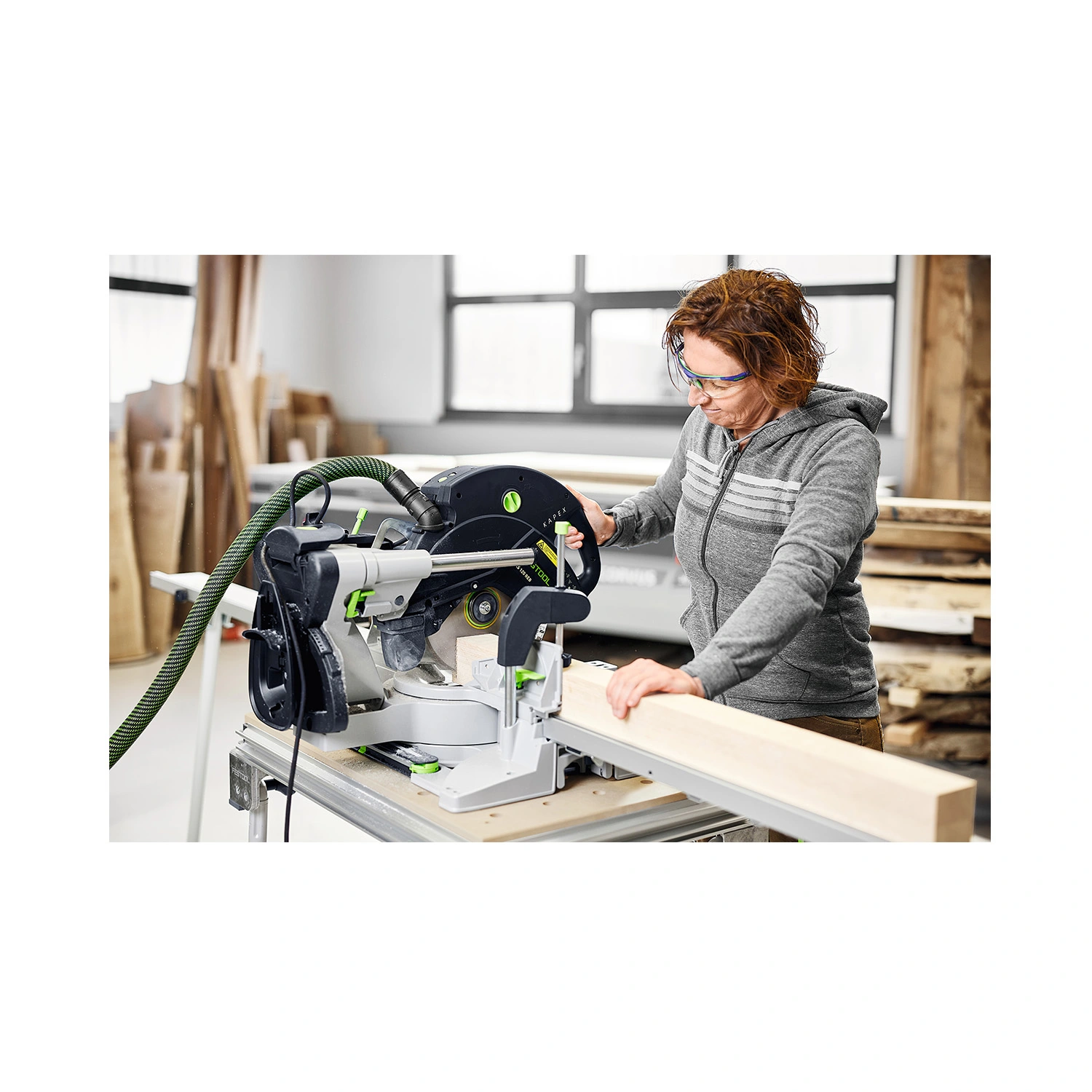 Festool KS 120 REB-Set-UG - Scie à onglets radiale