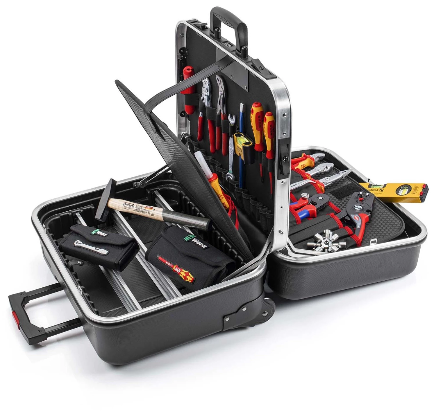 Knipex 00 21 41 BIG Twin Move Elektro Gereedschapset in koffer - 63-delig-image