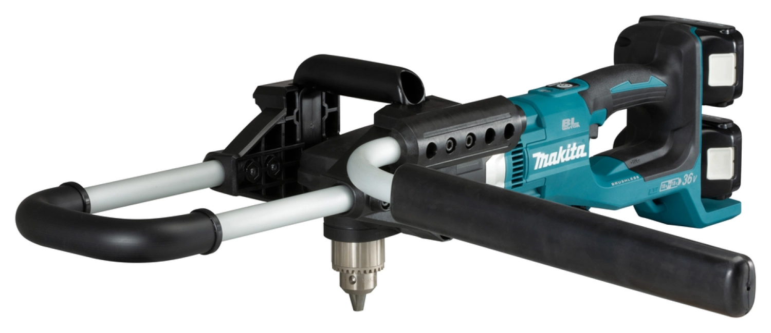 Makita DDG460T2X7 2x18V Li-Ion accu grondboor set (2x 5,0Ah) incl. adapters - 150mm - koolborstelloos-image