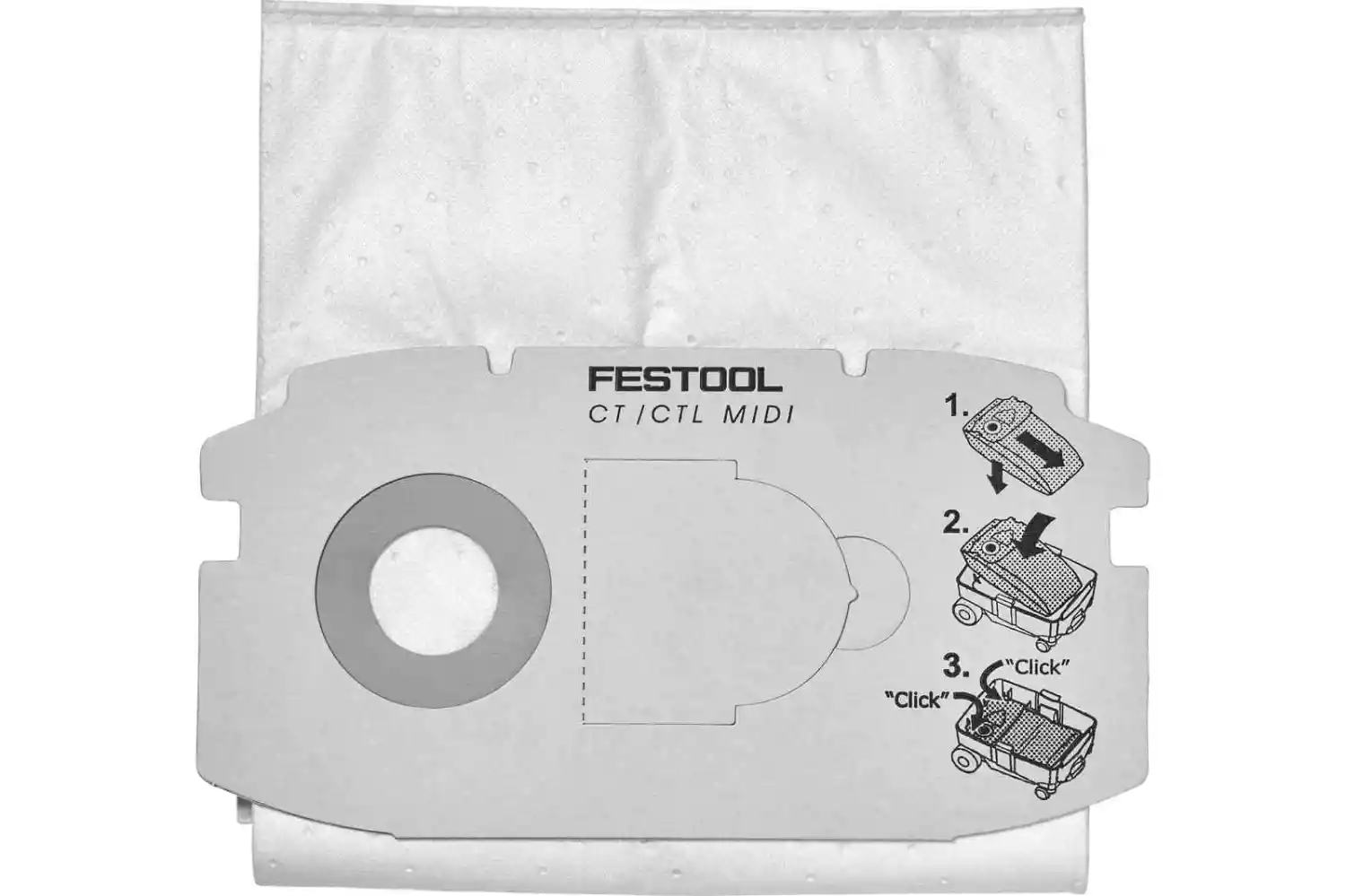 Festool 498410 / SC FIS-CT MINI/5 Selfclean filterzak voor CTL MINI (5st)-image