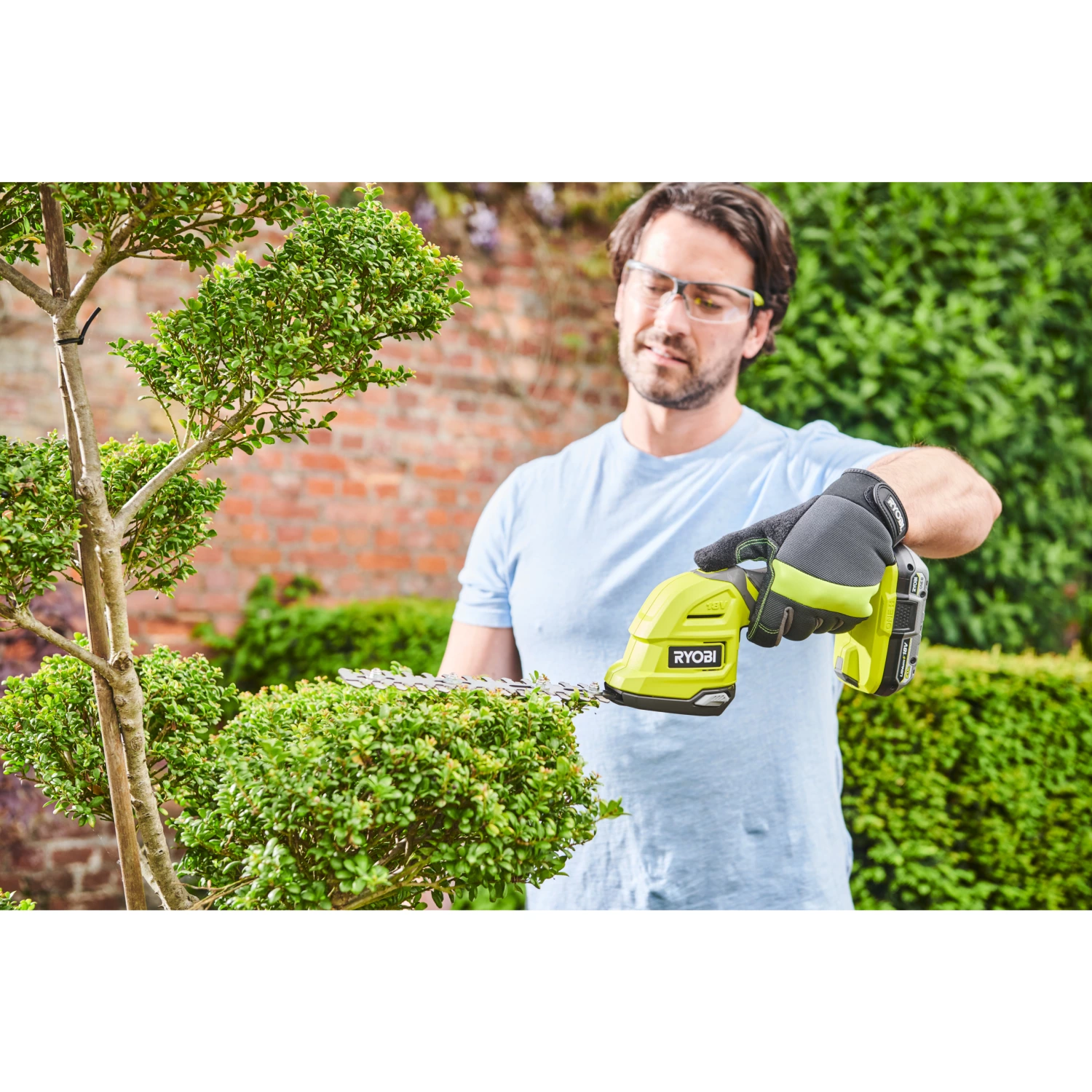 Ryobi RY18GSA-0 One+ 18V Li-ion Accu 2-in-1 Snoeischaar body - 200mm-image