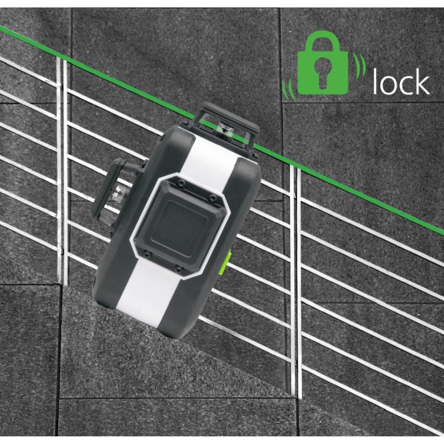 Laserliner 036.295A CompactPlane-Laser 3G Pro - Groen - 30 m + VarioStand L Laserstatief-image